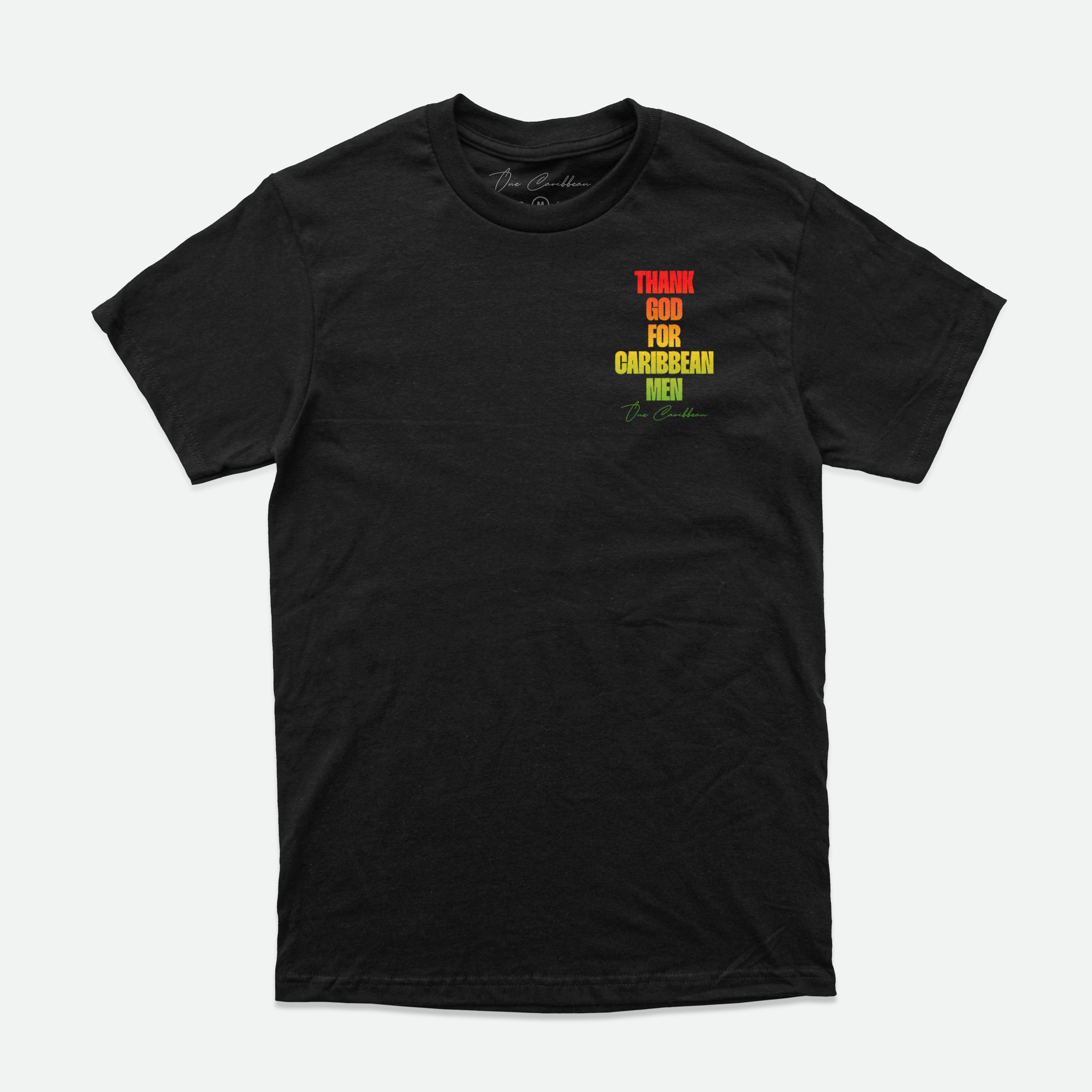 Thankful Tees: Thank God for Caribbean Men - SCOTCH BONNET Tee By One Caribbean Apparel