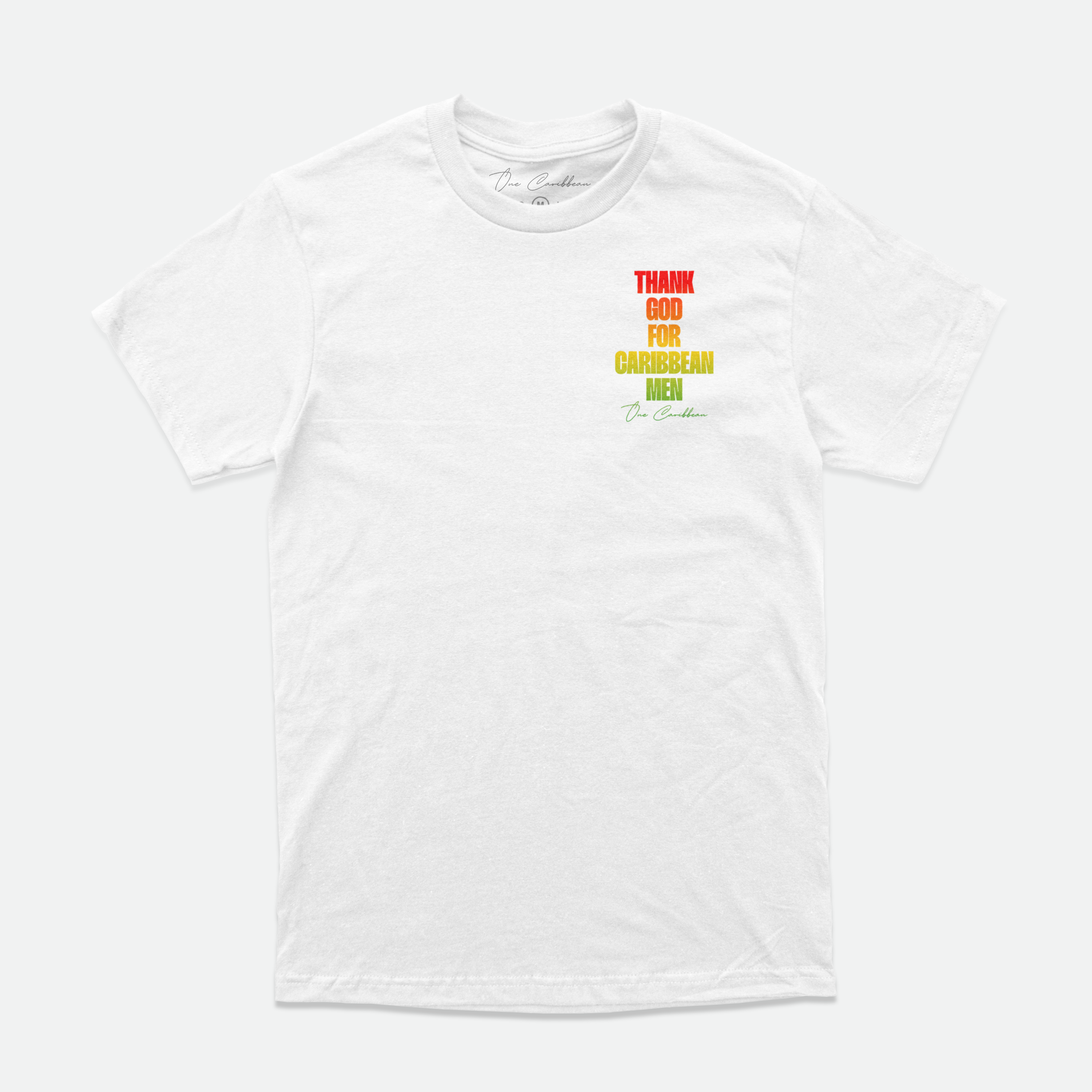 Thankful Tees: Thank God for Caribbean Men - SCOTCH BONNET Tee By One Caribbean Apparel