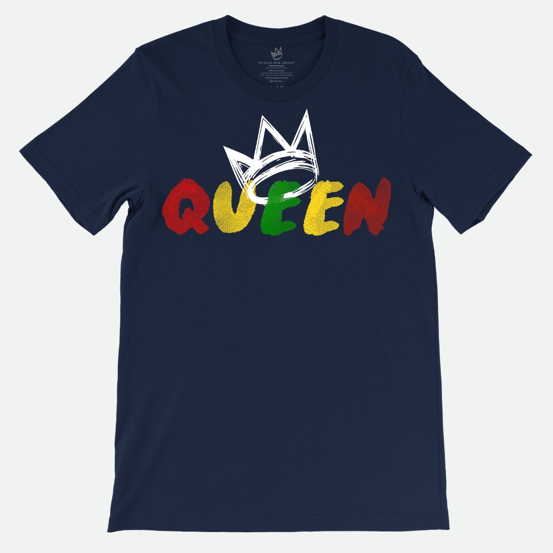 Queen Originals (Short Sleeve T-Shirt White Crown)