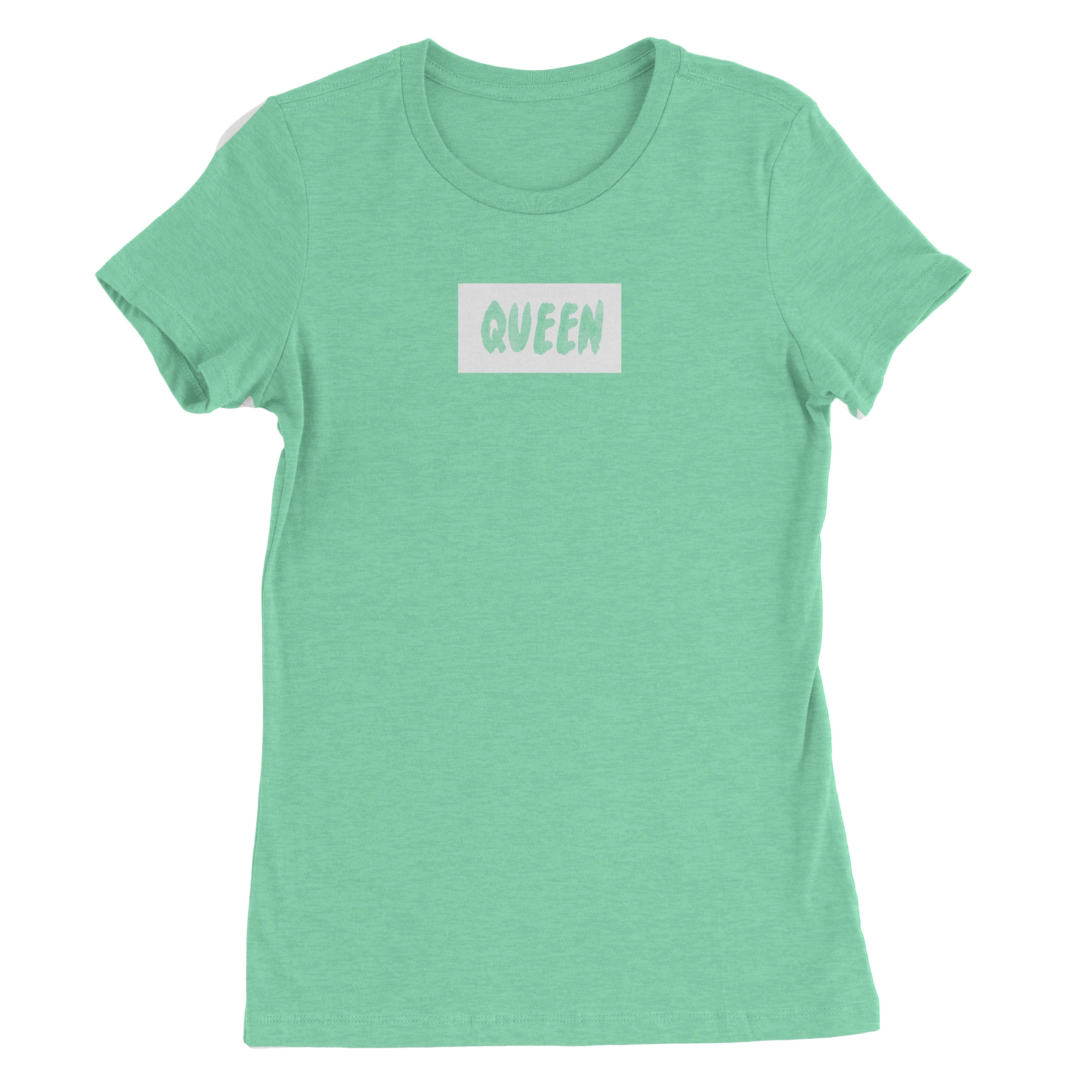 Queen Box Logo Tees (White)