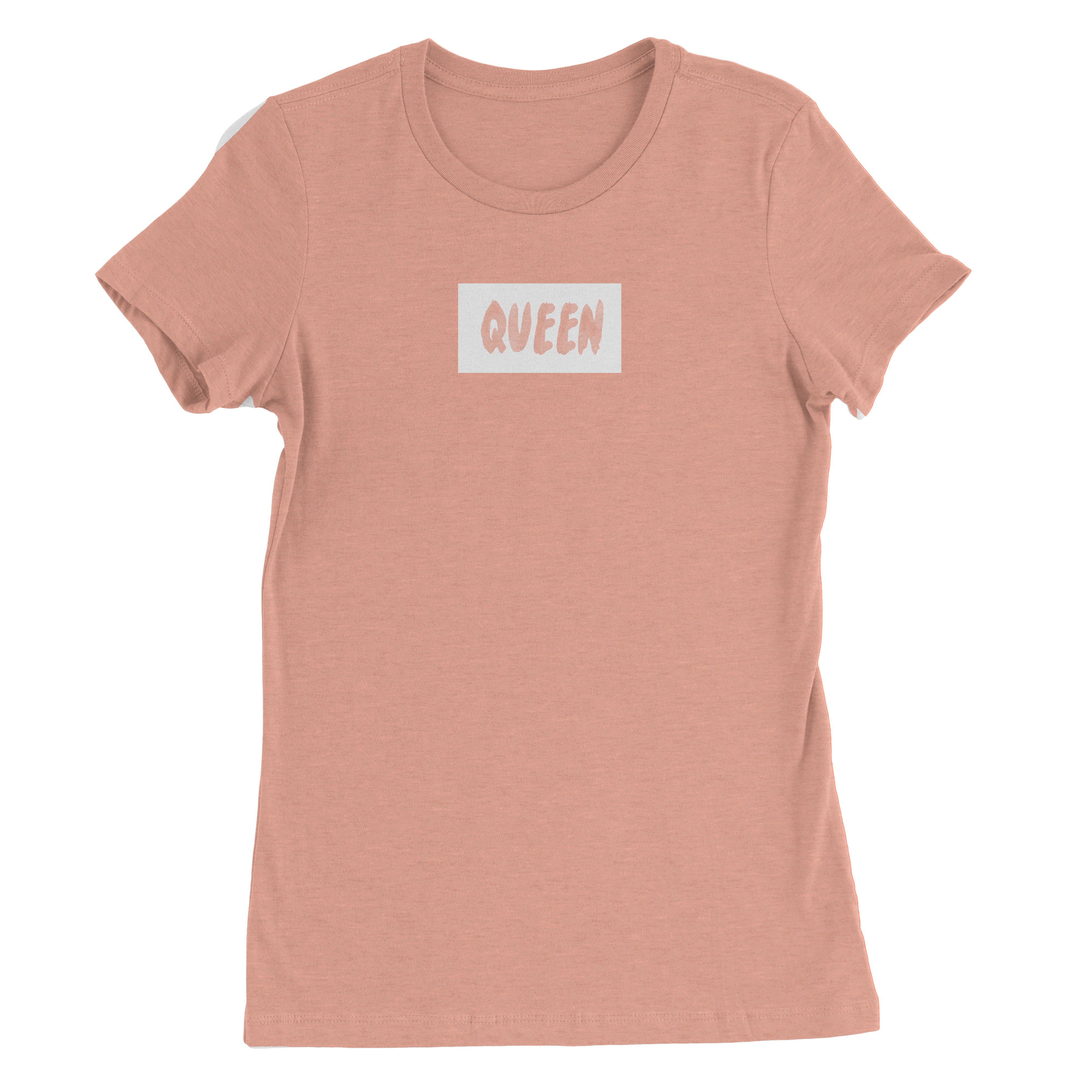 Queen Box Logo Tees (White)