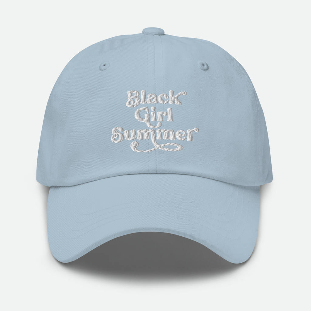 Black Girl Summer Dad Hat