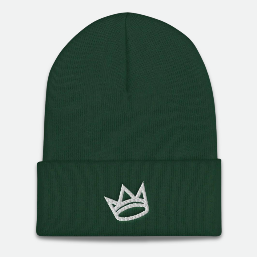 Crown Cuffed Beanie