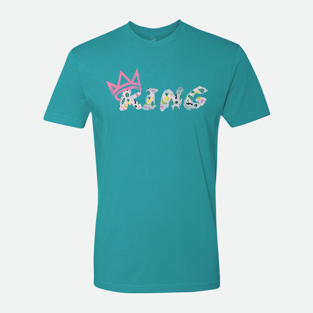 King Summer Vacay Print T-Shirt