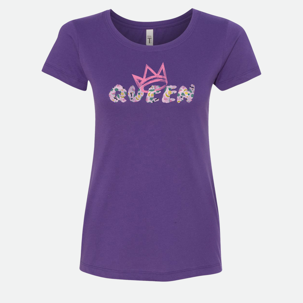 Queen Summer Vacay Print T-Shirt