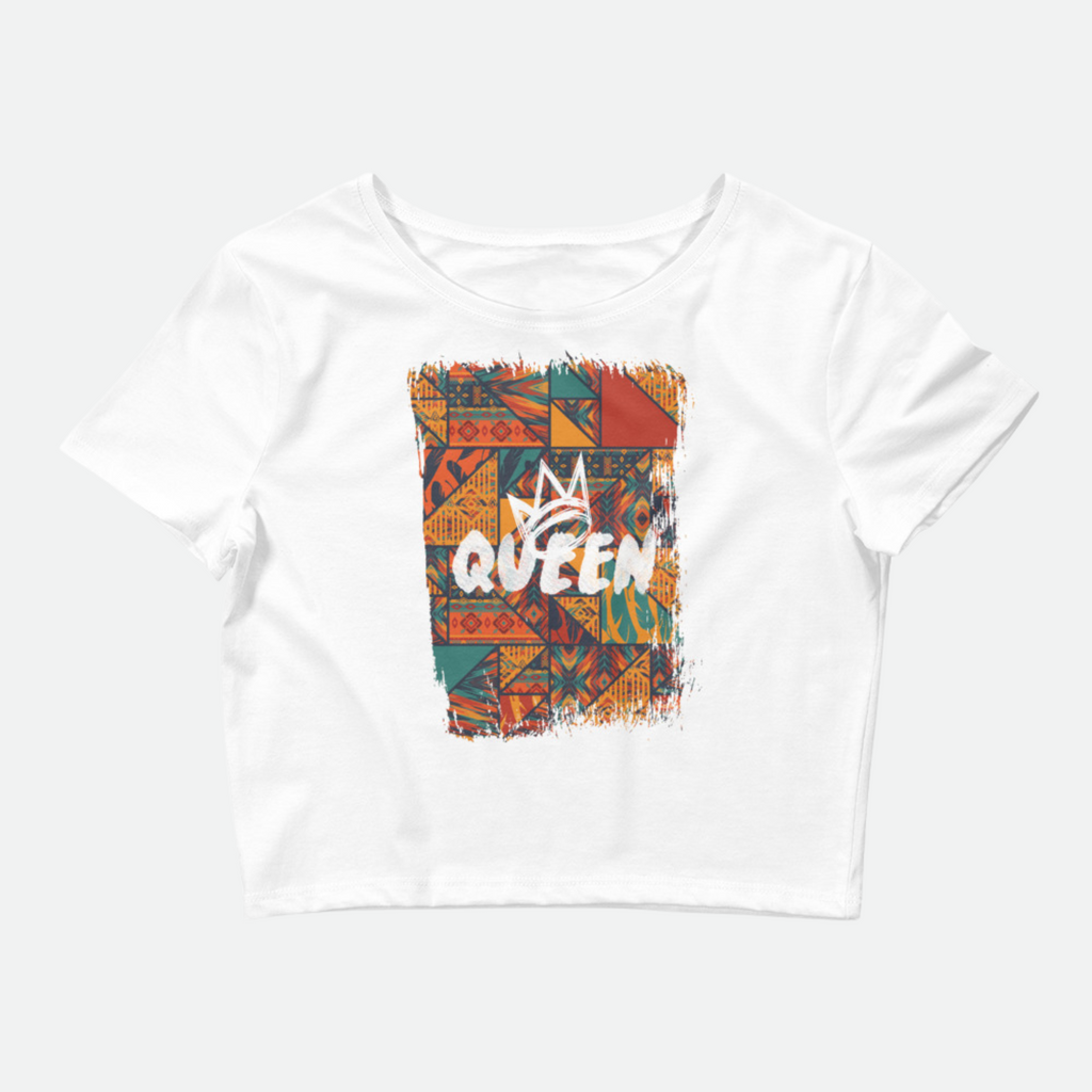 The Tribe Queen Crop Tee