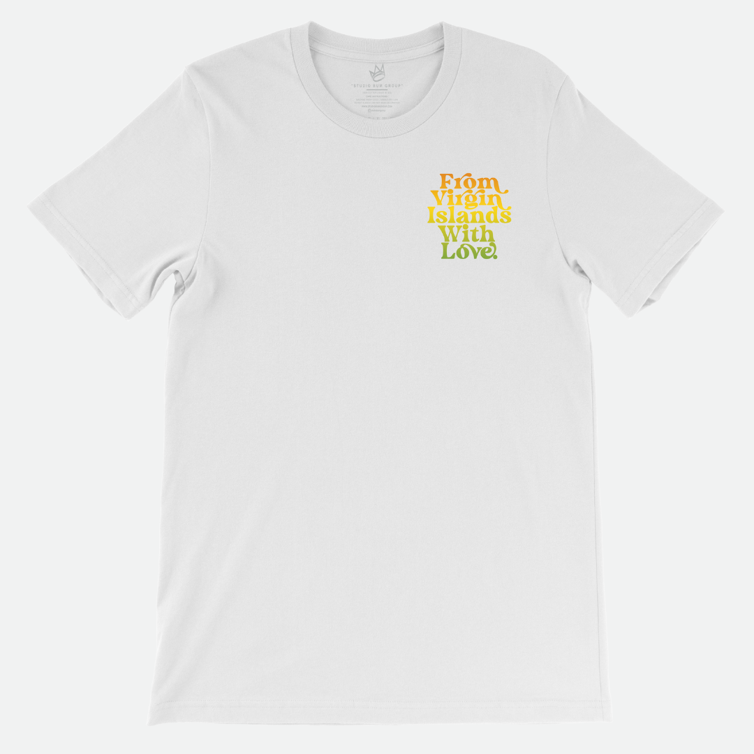 From Virgin Islands With Love T-Shirt (Irie Print)