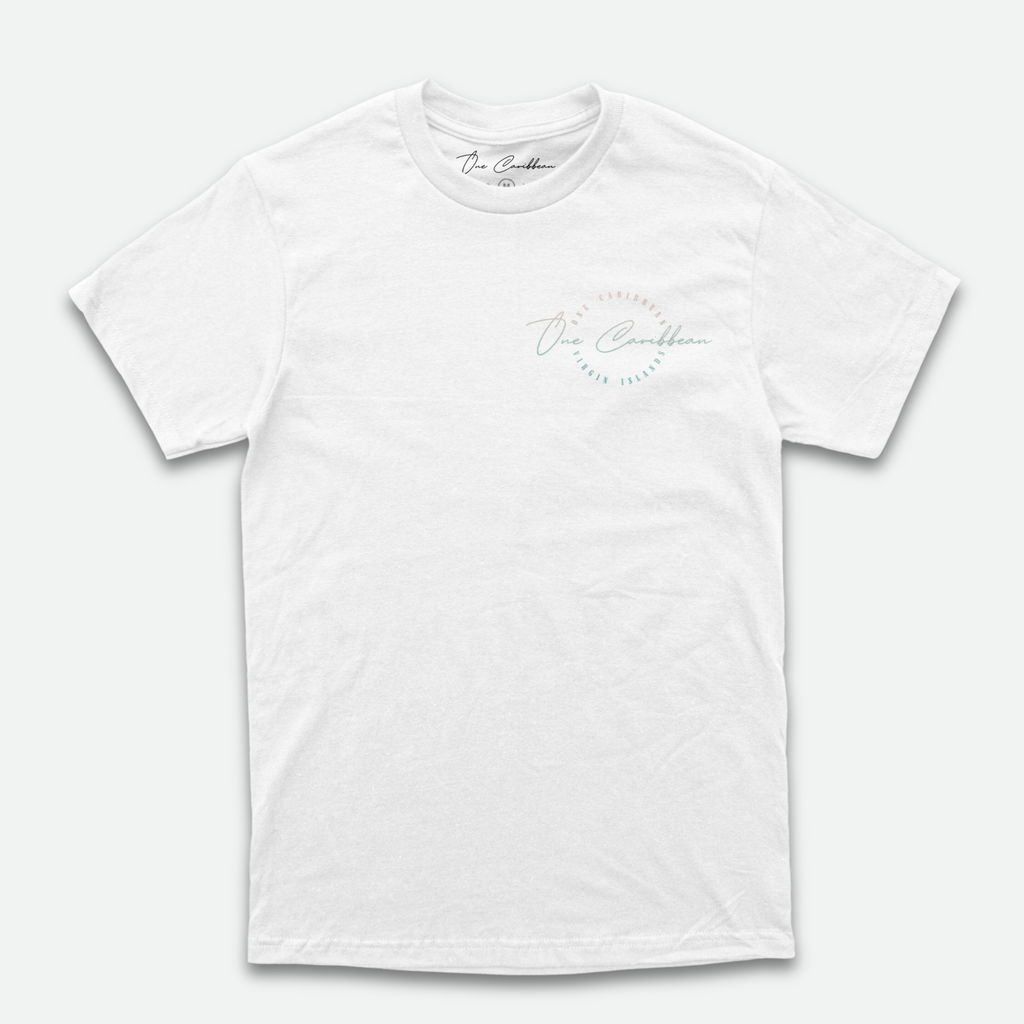 One Caribbean Souvenir Collection T-Shirt (Trunk Bay)