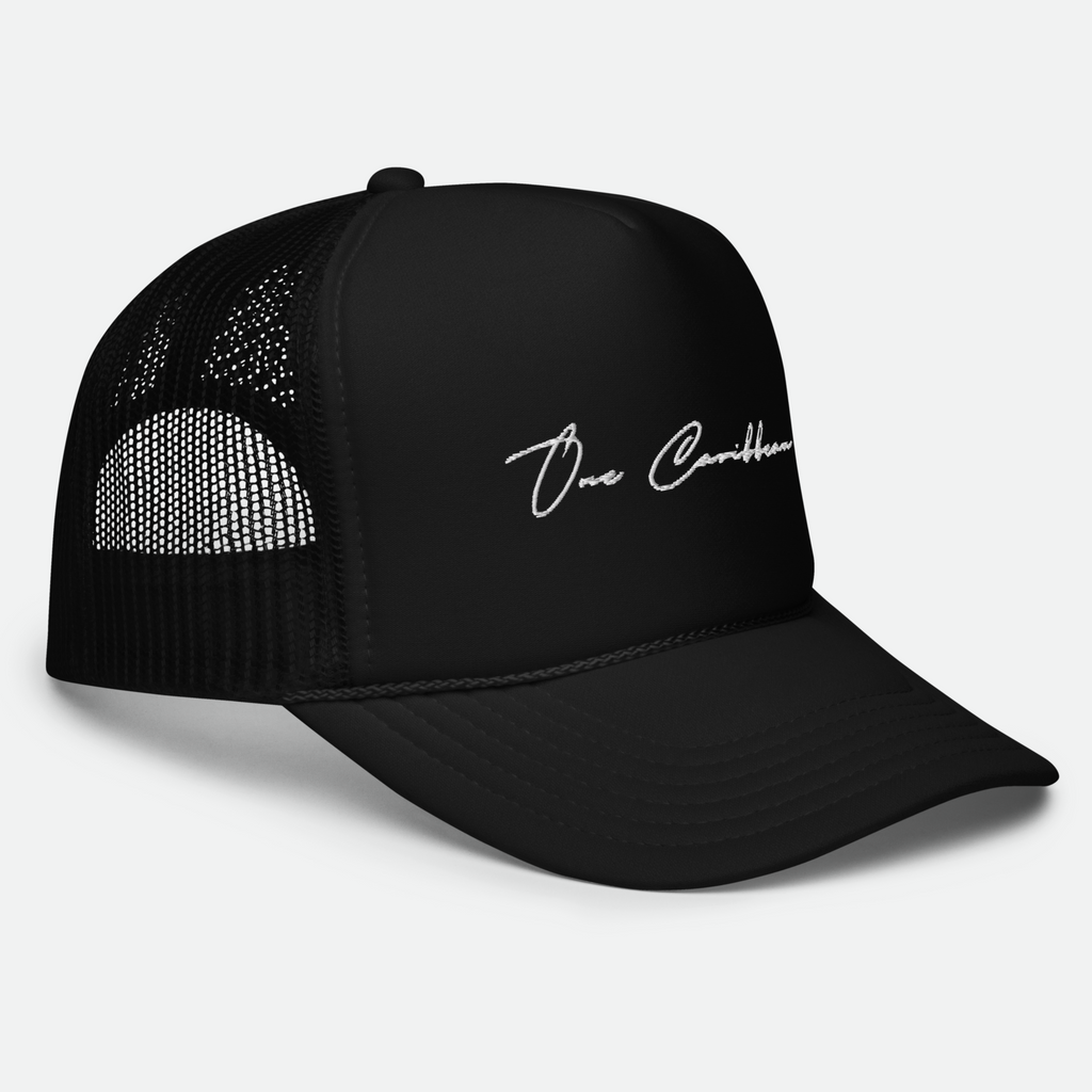 One Caribbean Apparel Foam Trucker Cap