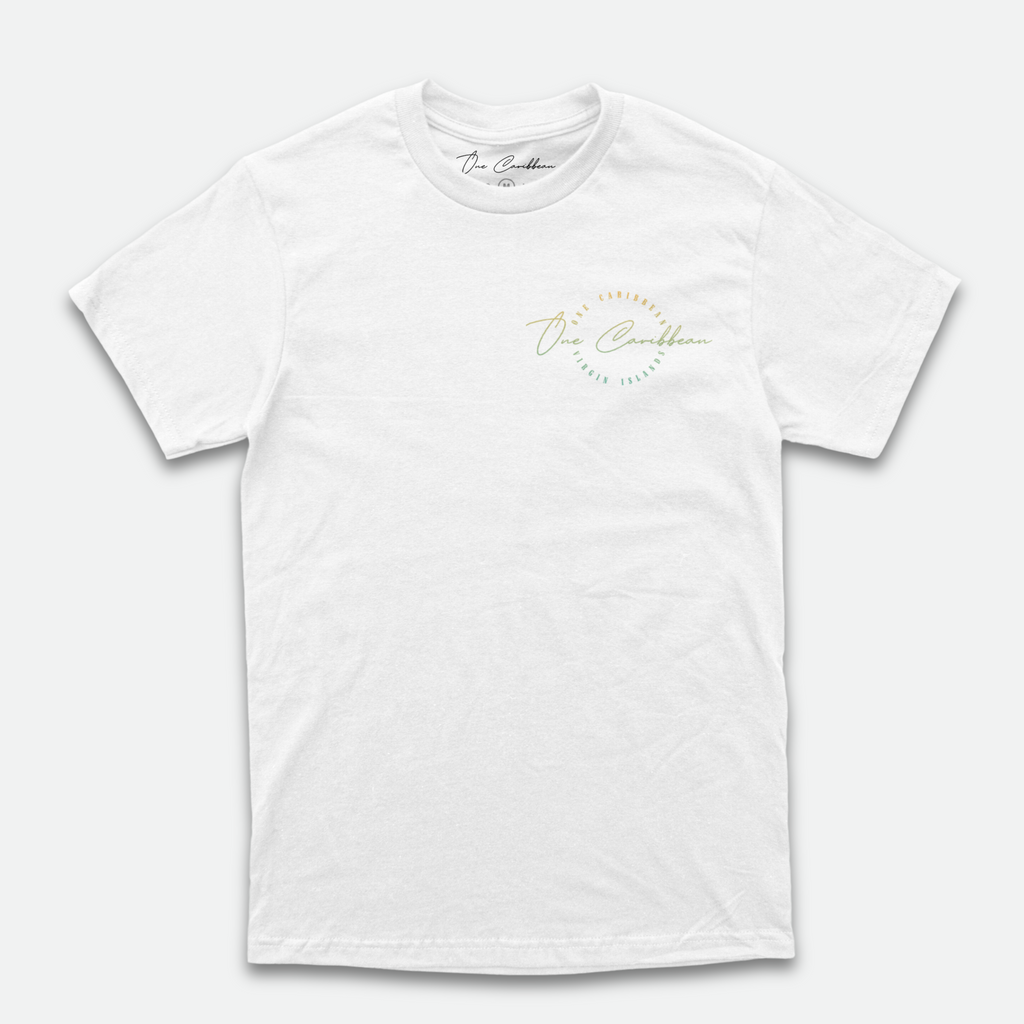 One Caribbean Souvenir Collection T-Shirt (Lime Rickey)