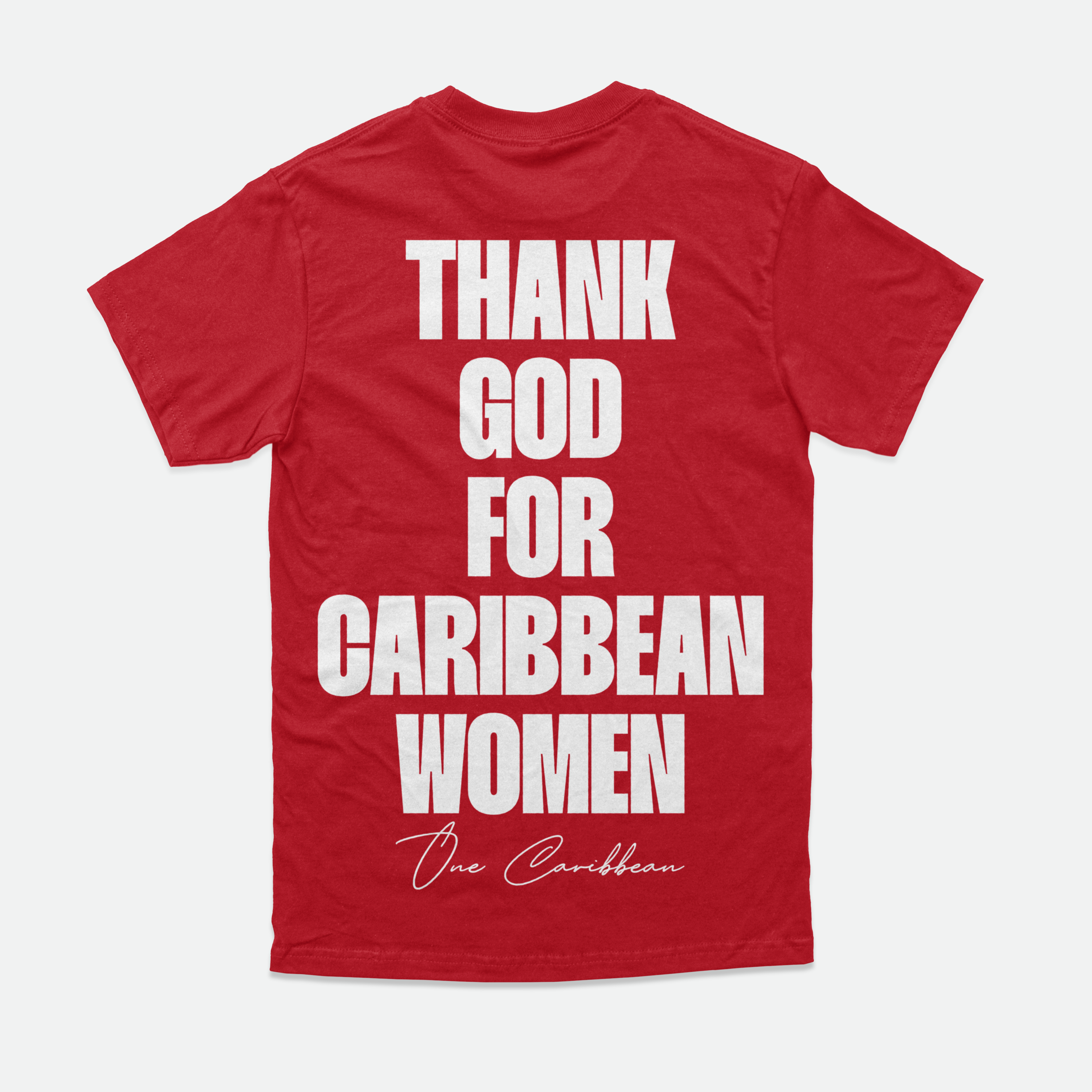 Thankful Tees: Thank God for Caribbean Women – Carnival Flame