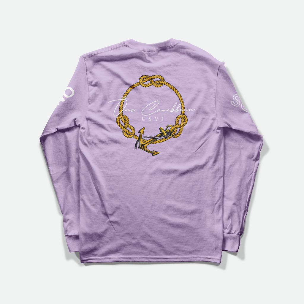 One Caribbean SPF 50+ Rash Guard (Lavender Mist)