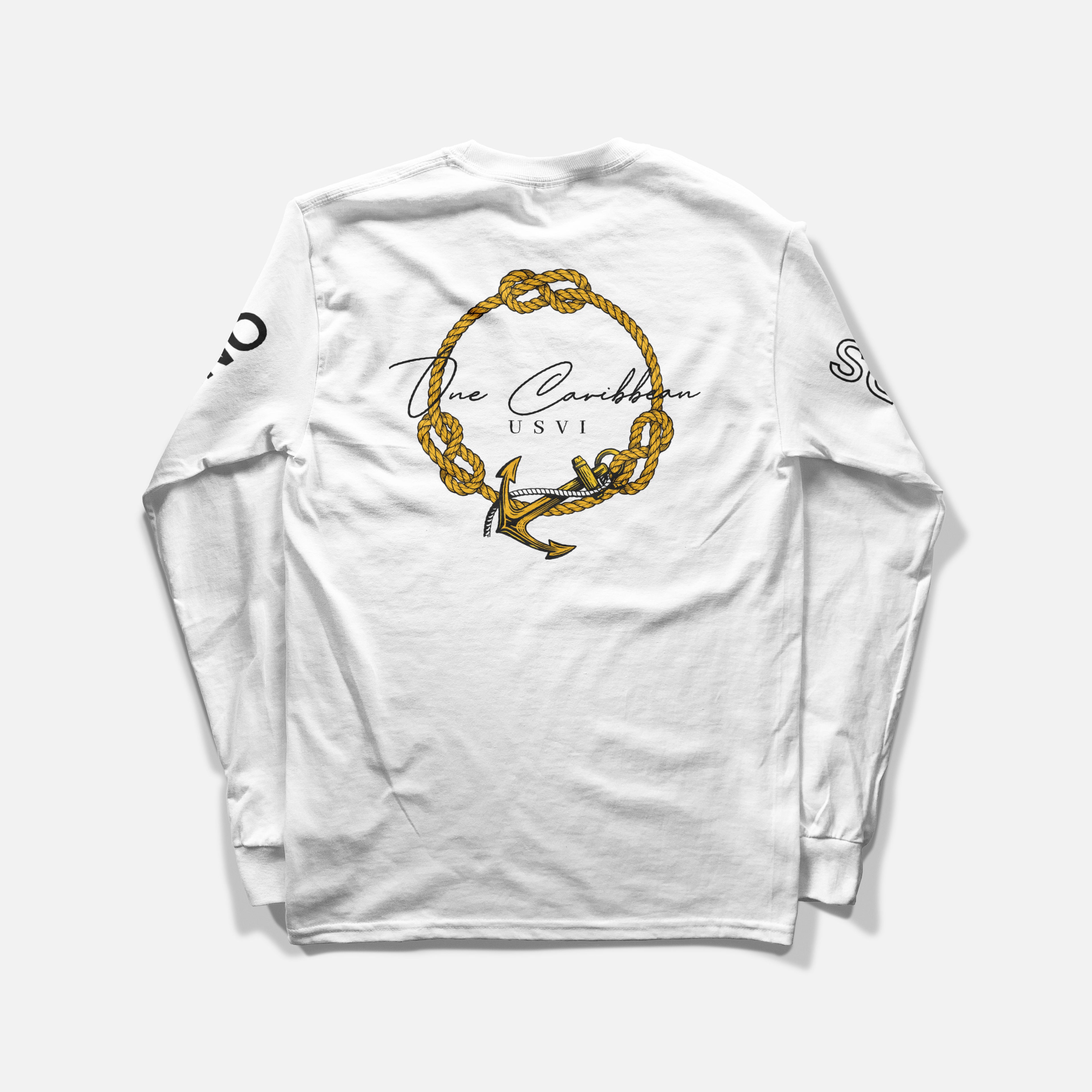 One Caribbean SPF 50+ Rash Guard (Pure White)