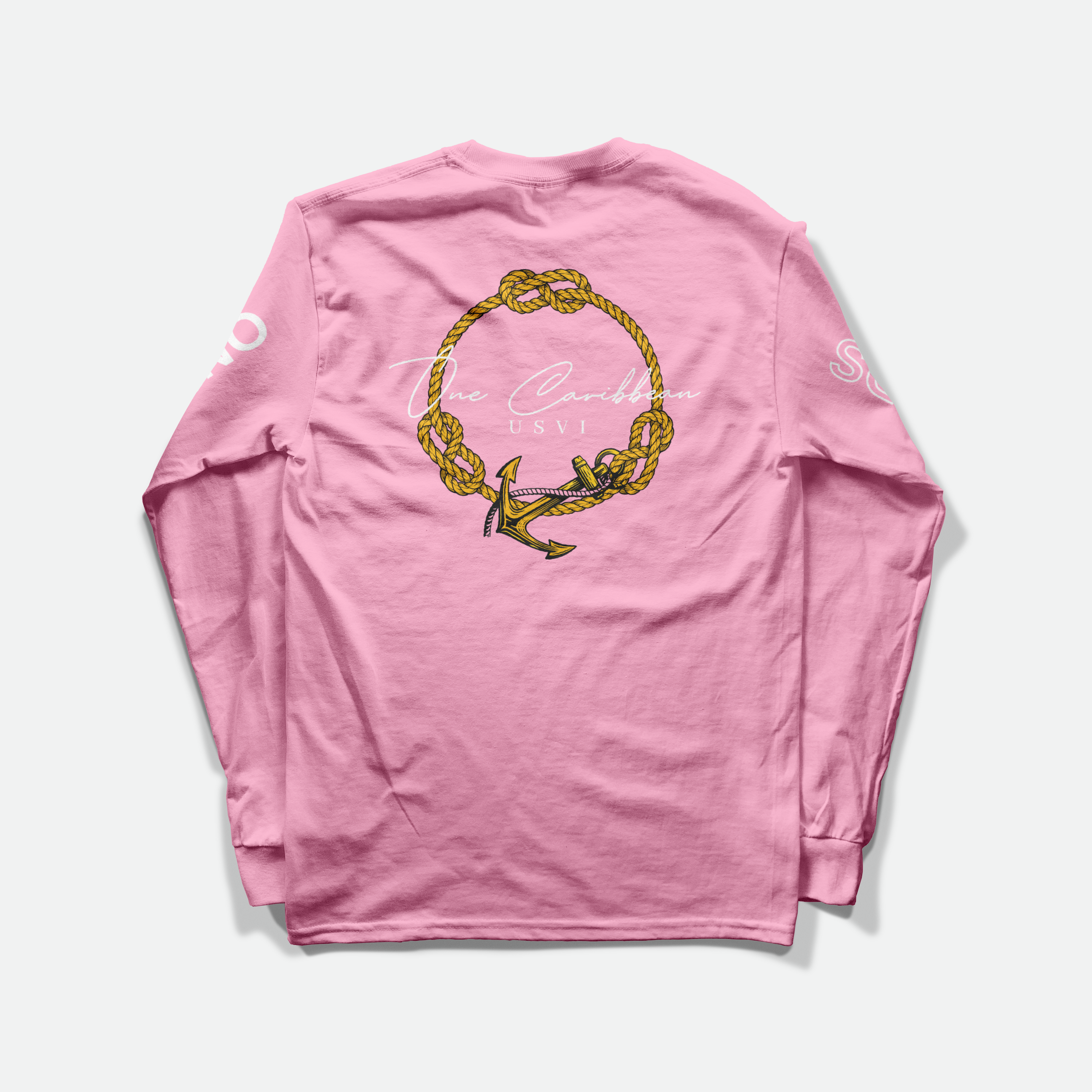 One Caribbean SPF 50+ Rash Guard (Tropical Blush)