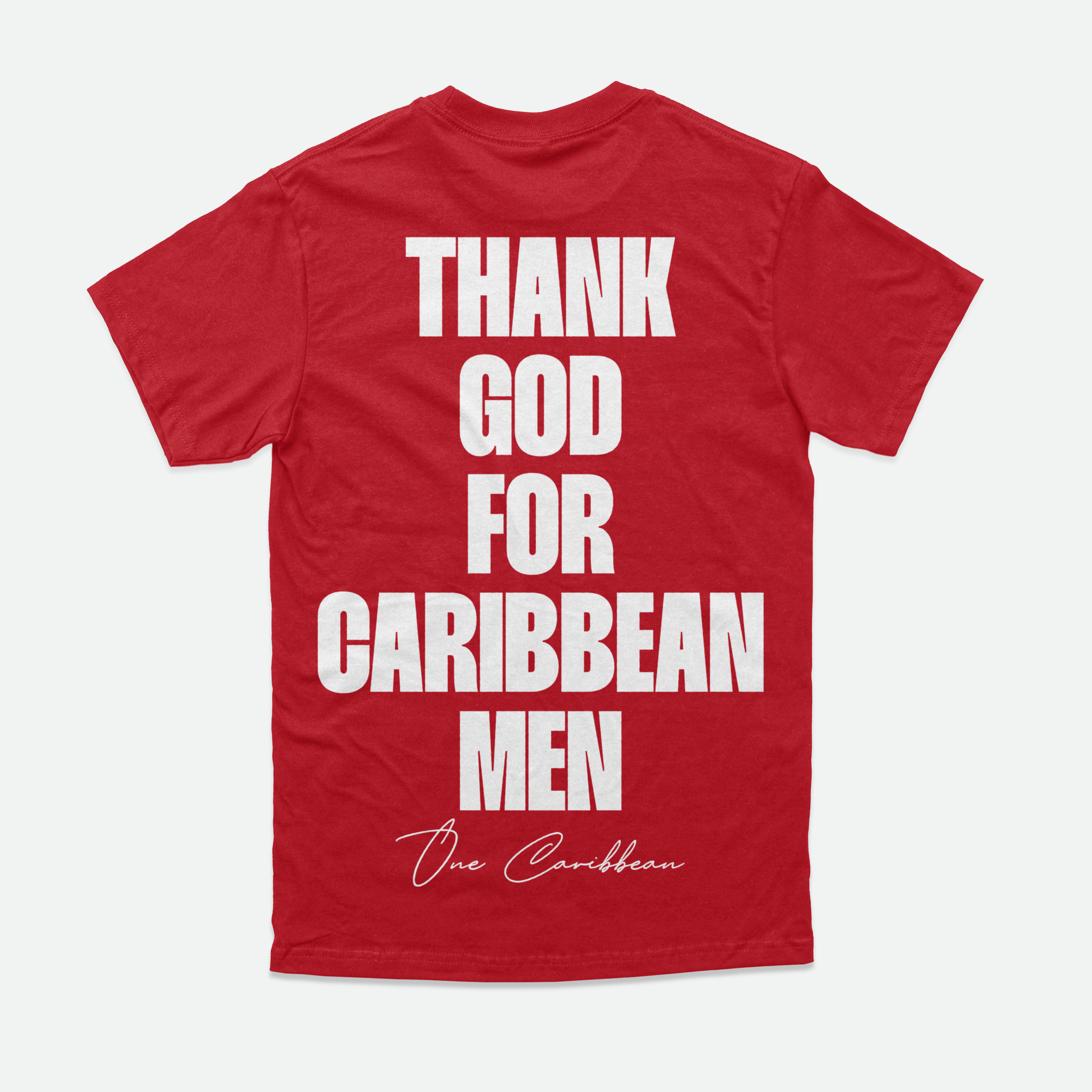 Thankful Tees: Thank God for Caribbean Men – Carnival Flame