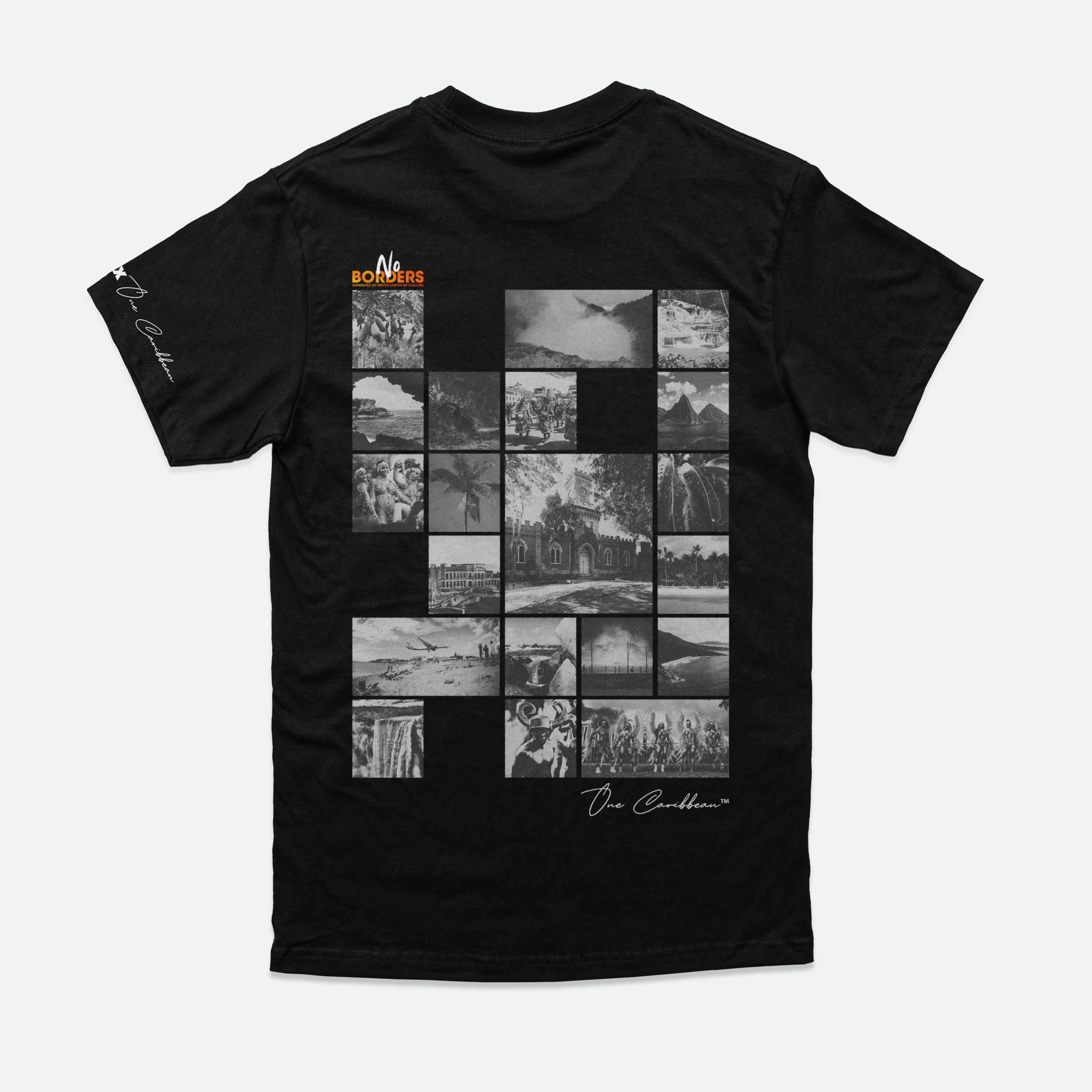 Radiance x One Caribbean - No Borders Heritage Mosaic Tee