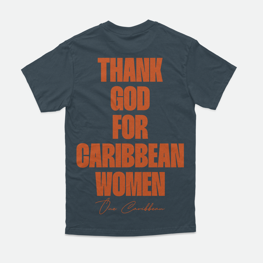 Thankful Tees: Autumn Vibes with a Carnival Twist – Thank God for Caribbean Women By OCA