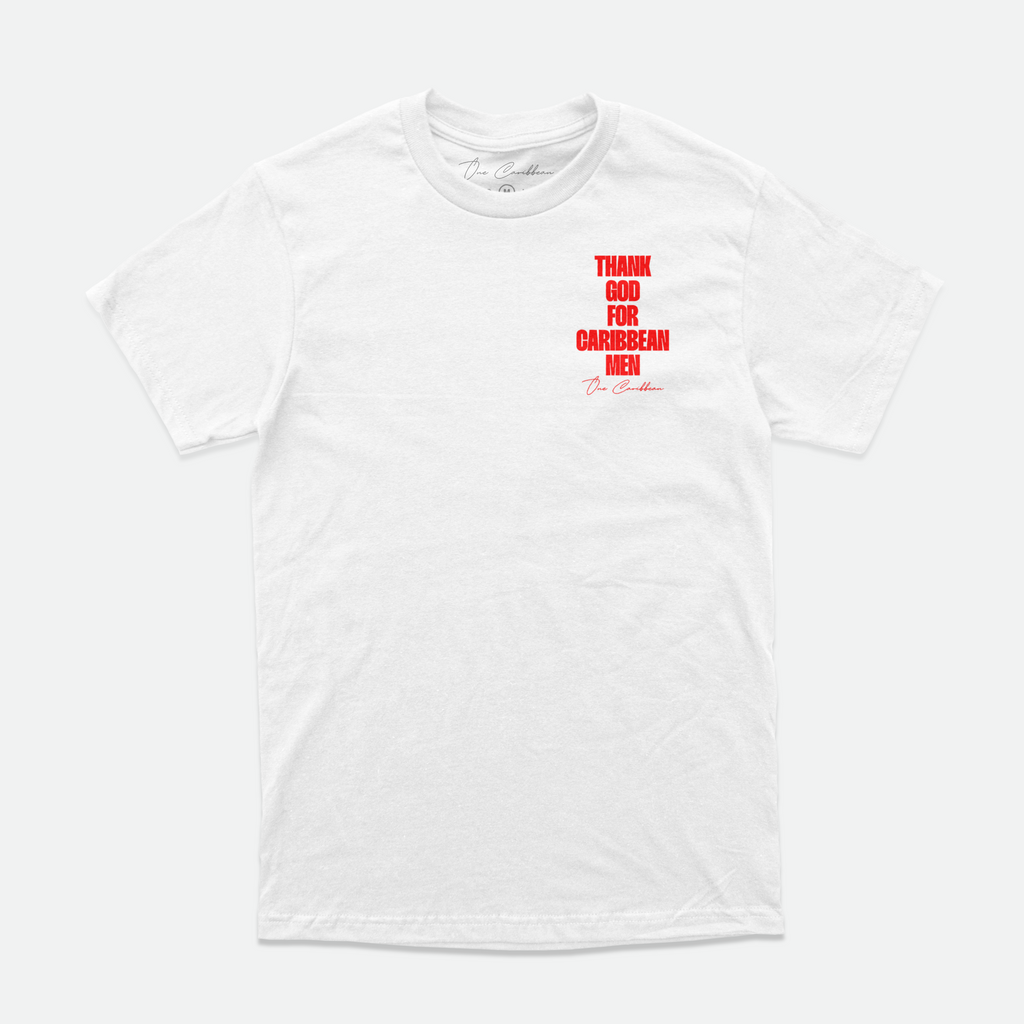 Thankful Tees: Thank God for Caribbean Men – Carnival Flame
