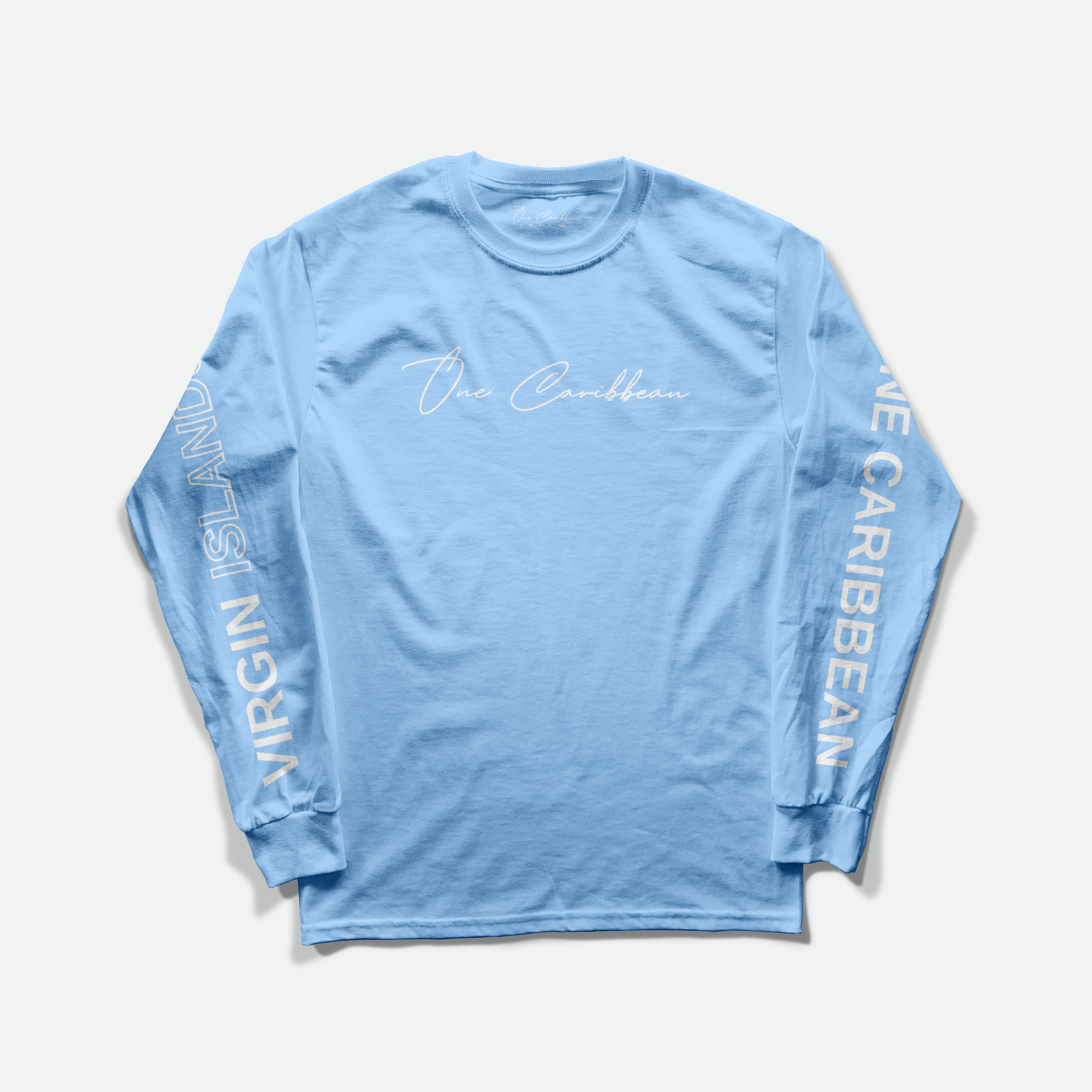 One Caribbean SPF 50+ Rash Guard (Azure Sky)