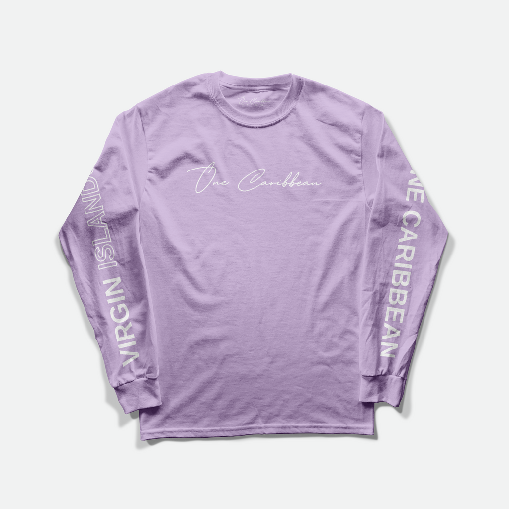 One Caribbean SPF 50+ Rash Guard (Lavender Mist)