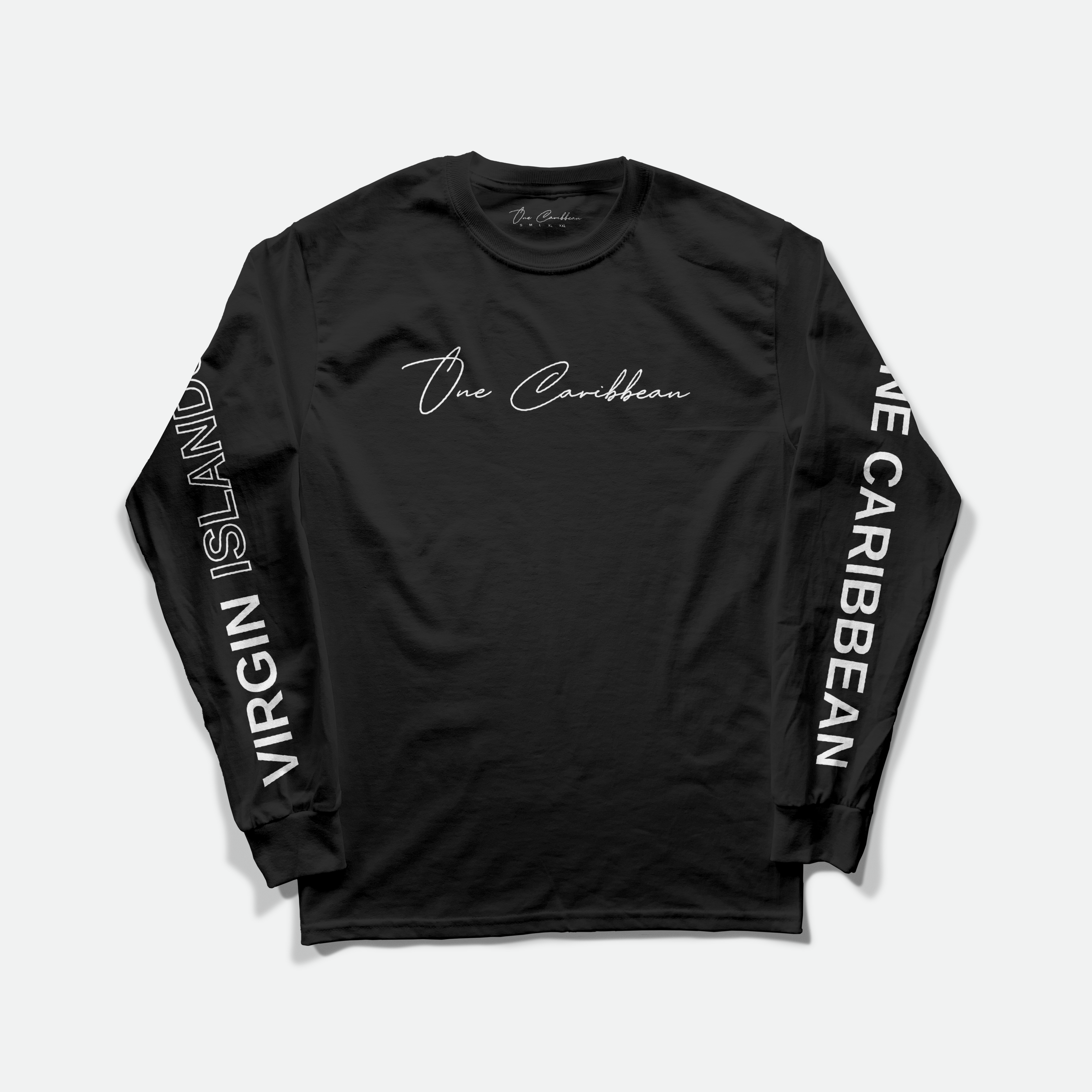 One Caribbean SPF 50+ Rash Guard (Pure Black)