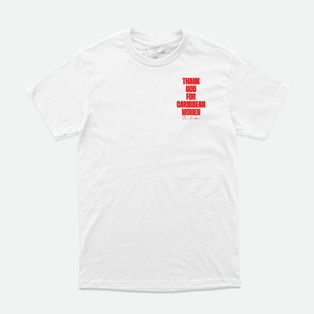 Thankful Tees: Thank God for Caribbean Women – Carnival Flame