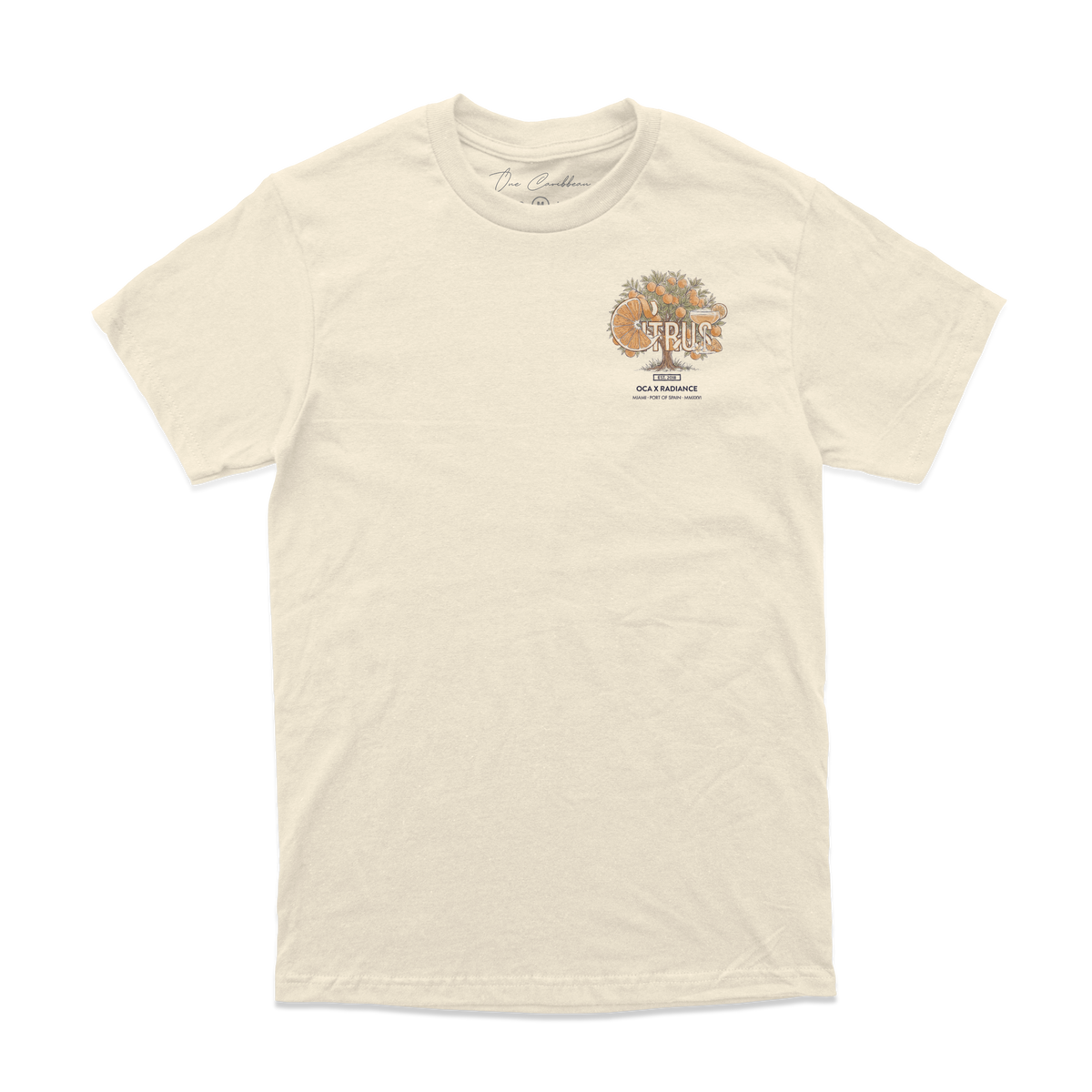 Radiance x One Caribbean - Citrus Fruit Stand Tee