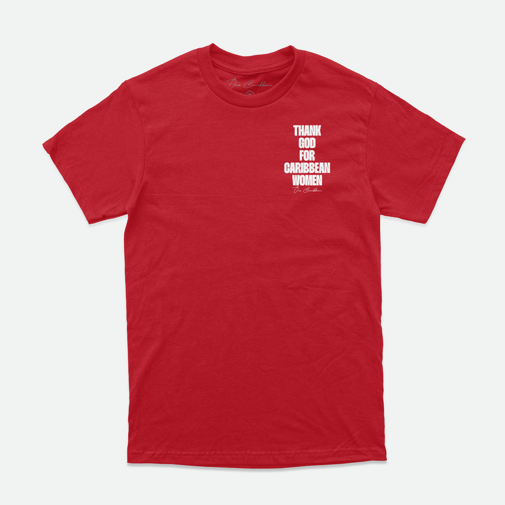 Thankful Tees: Thank God for Caribbean Women – Carnival Flame
