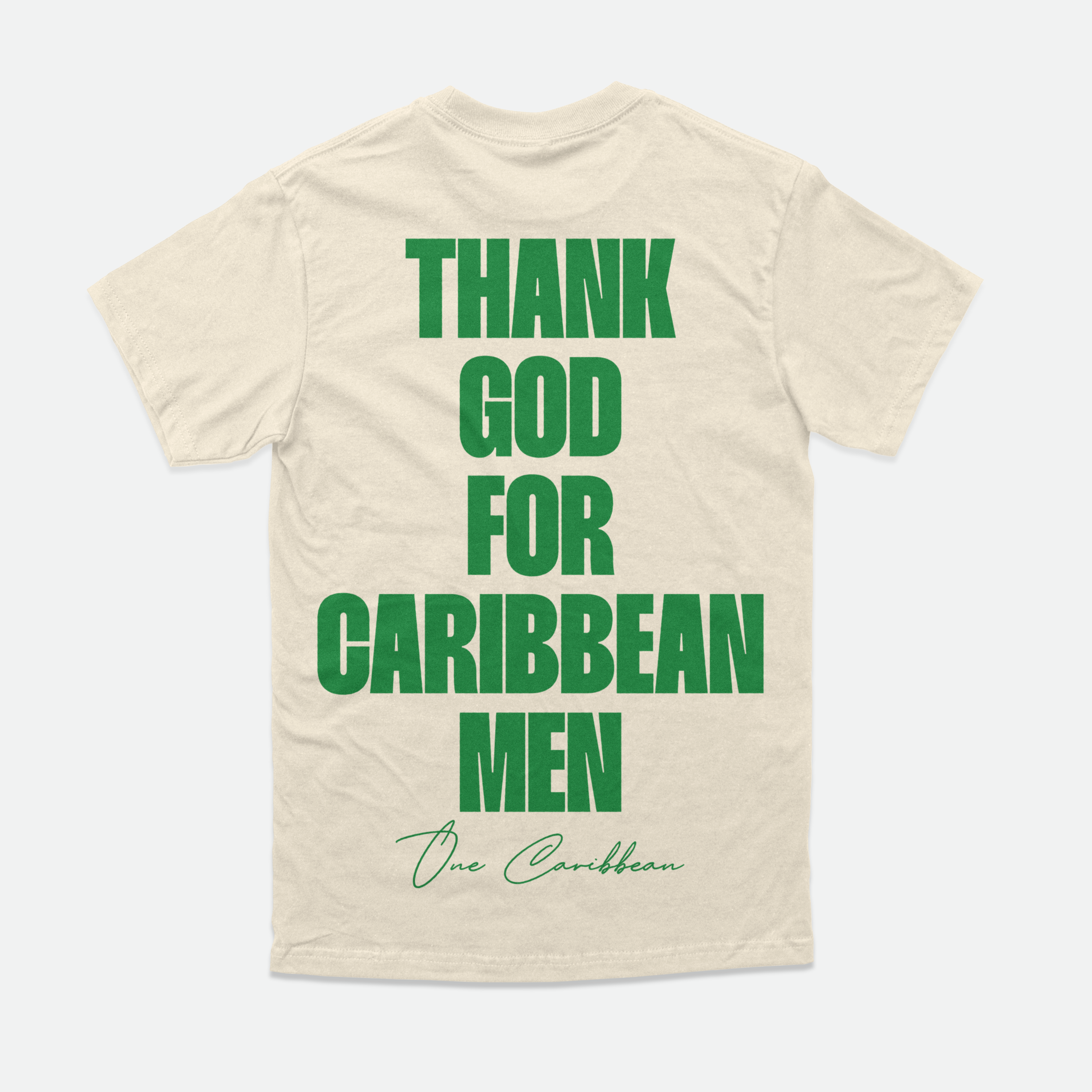 Thankful Tees: Bold Caribbean Fall – Thank God for Caribbean Men By OCA