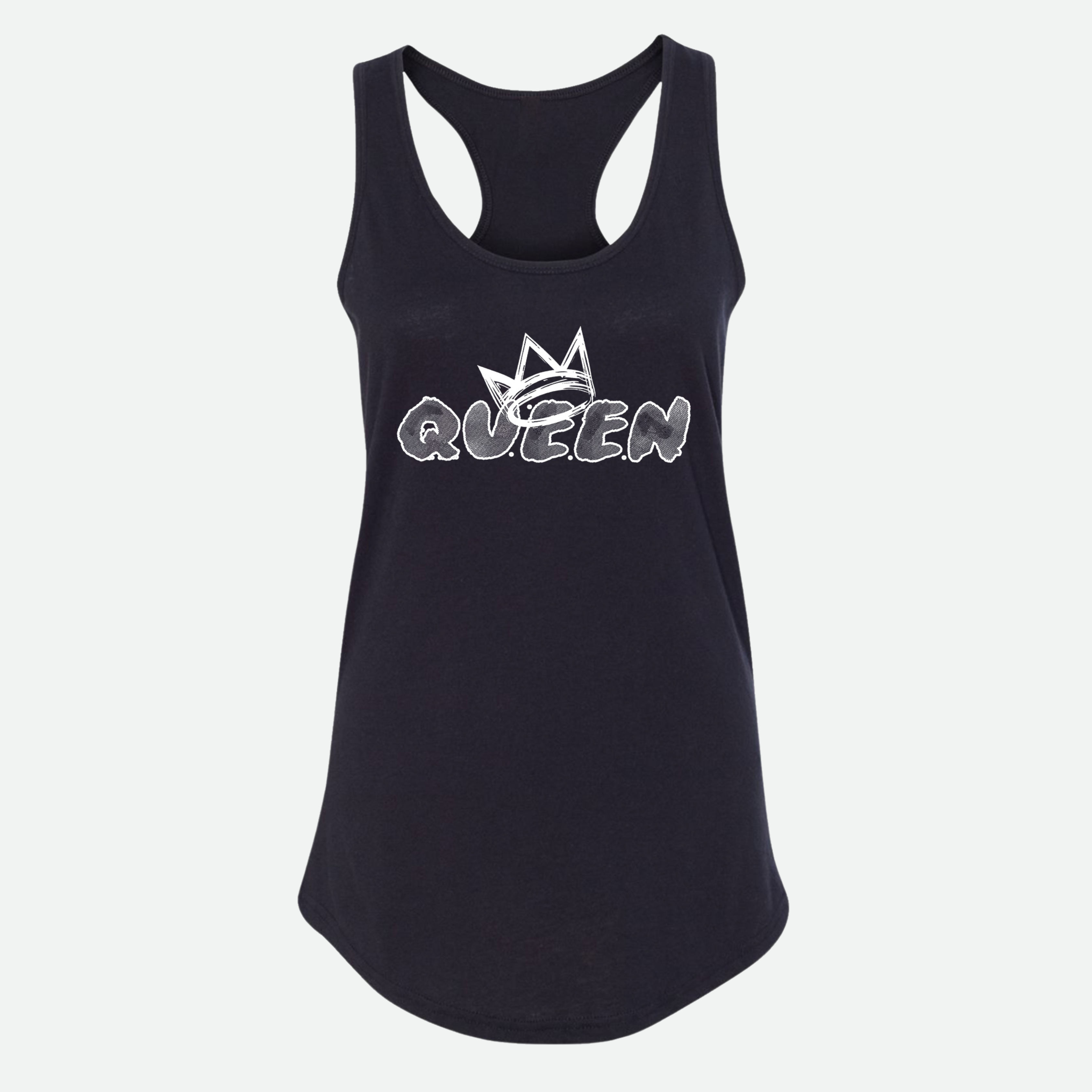 Queen Outline Logo Tank Top