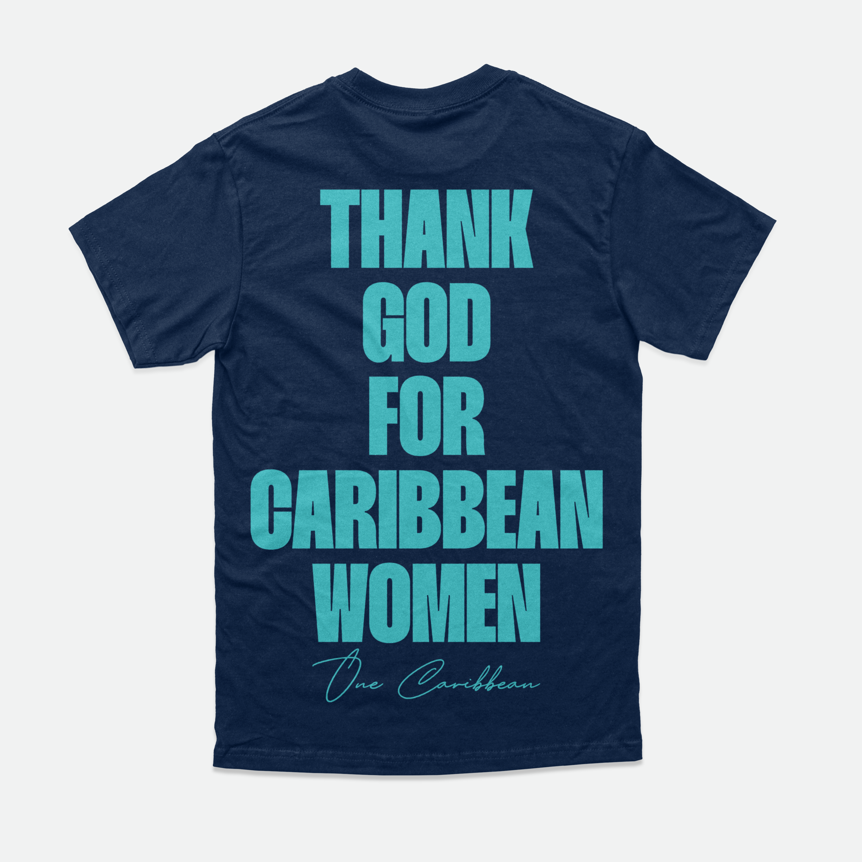 Thankful Tees: Midnight Caribbean – Thank God for Caribbean Women By OCA