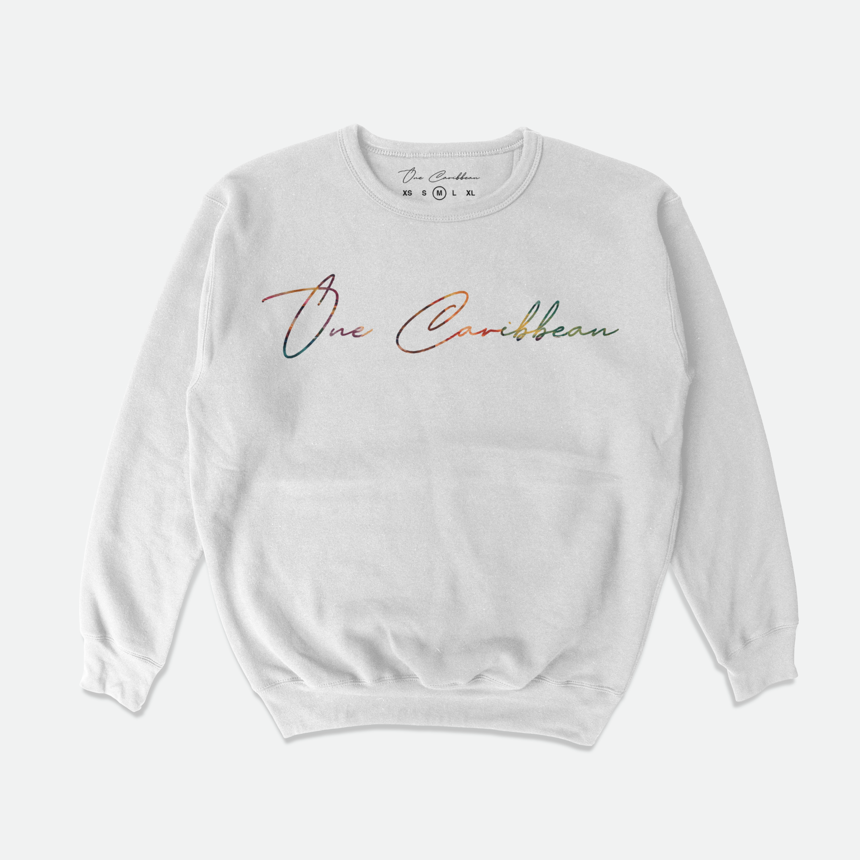 One Caribbean Need Money For Carnival Sweatshirt (White Tie Dye)