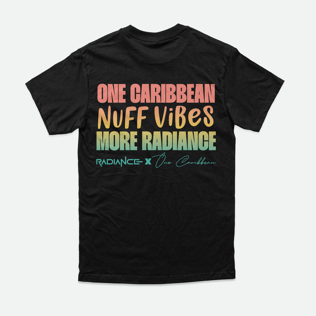 Radiance x One Caribbean Apparel – Be Radiant Tee (Multiple Colors)