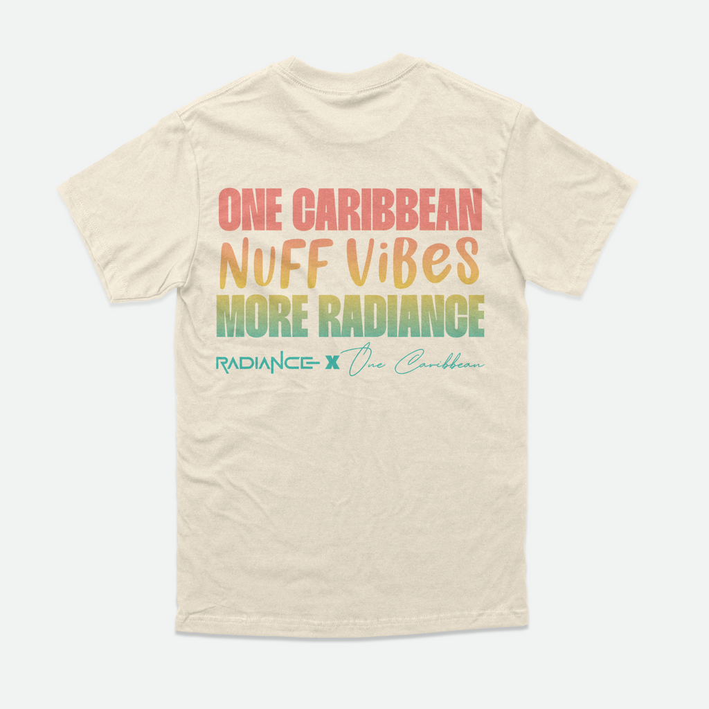 Radiance x One Caribbean Apparel – Be Radiant Tee (Multiple Colors)