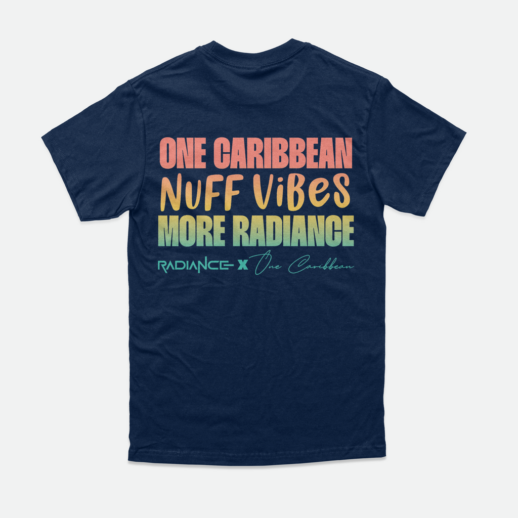 Radiance x One Caribbean Apparel – Be Radiant Tee (Multiple Colors)