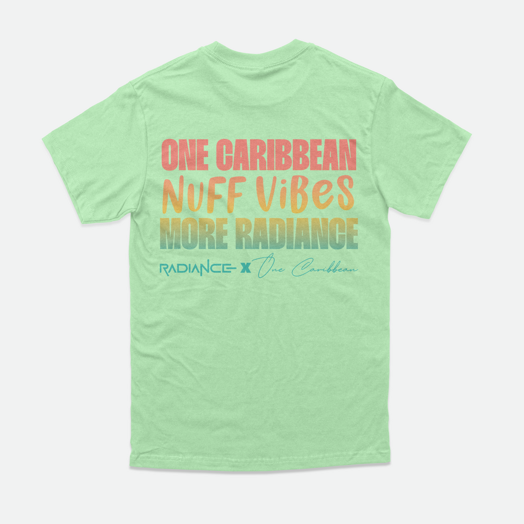 Radiance x One Caribbean Apparel – Be Radiant Tee (Multiple Colors)