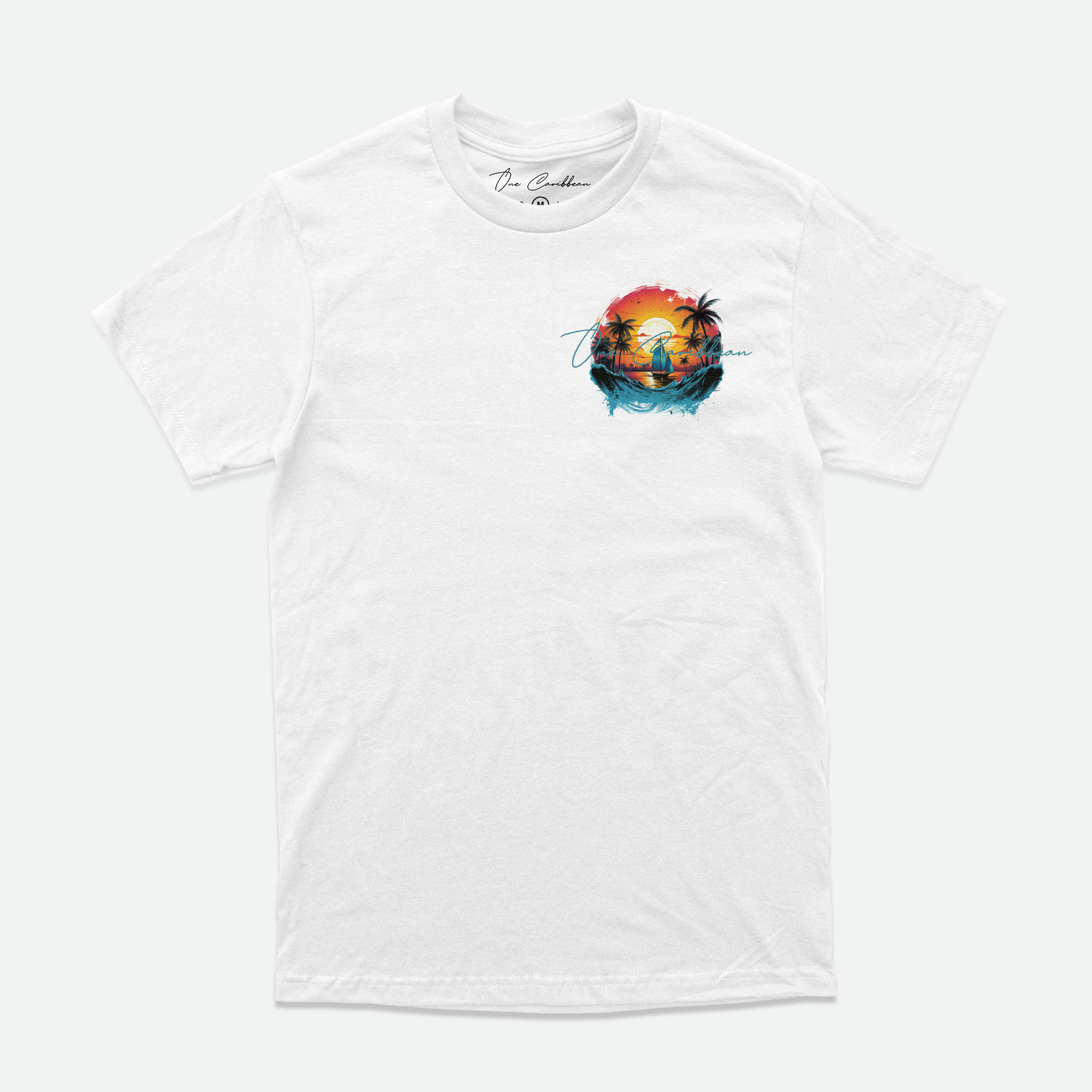 One Caribbean Graphic Tee (Caribbean Oasis)