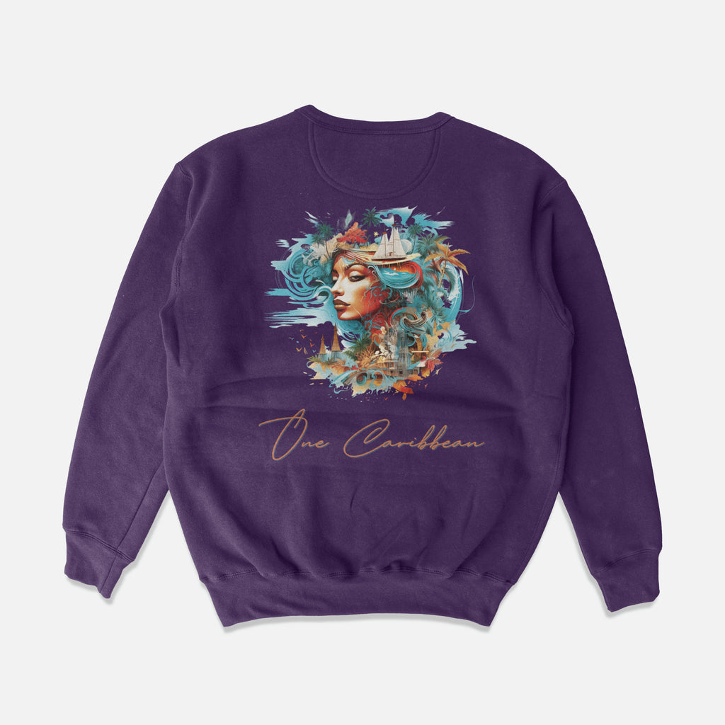 One Caribbean Graphic Sweatshirt (Carib Euphoria)