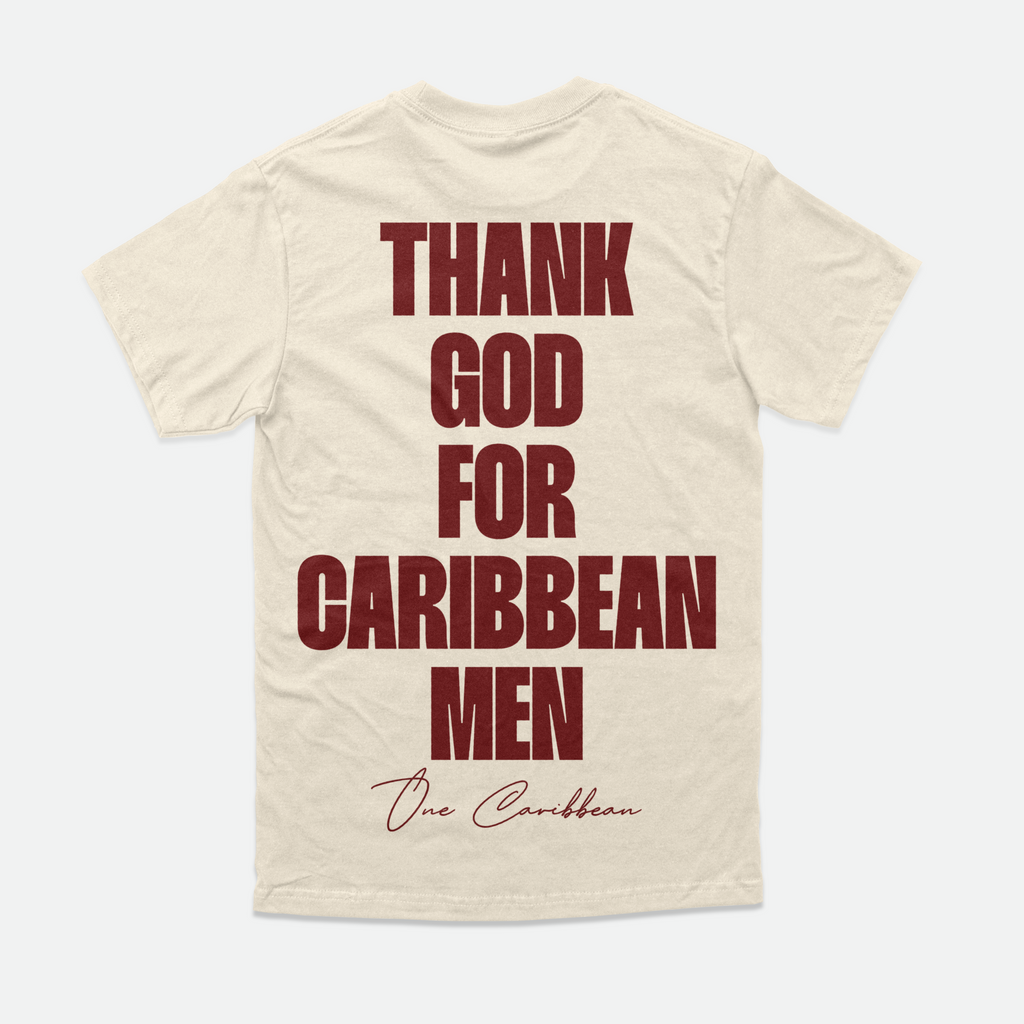 Thankful Tees: Thank God For Caribbean Men - Rum Velvet By NaShotta x OCA