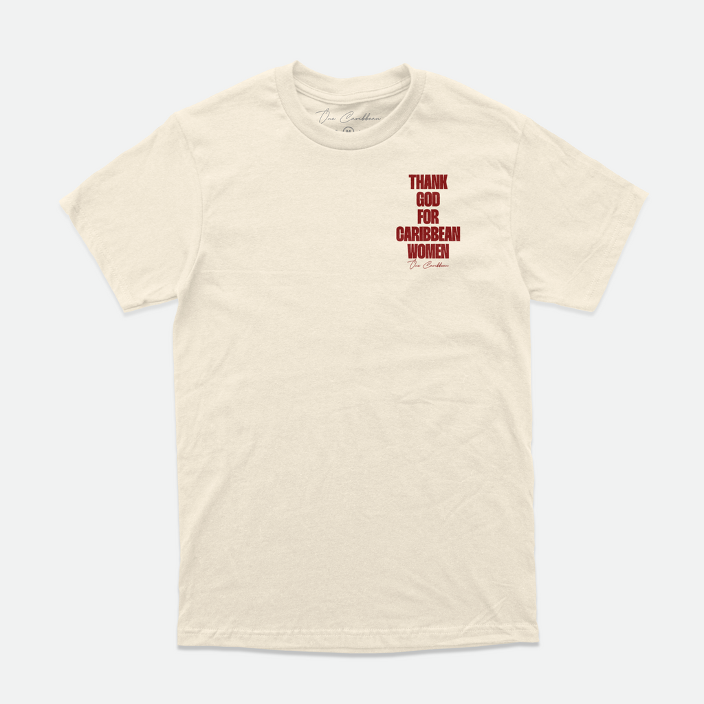 Thankful Tees: Thank God For Caribbean Women - Rum Velvet By NaShotta x OCA
