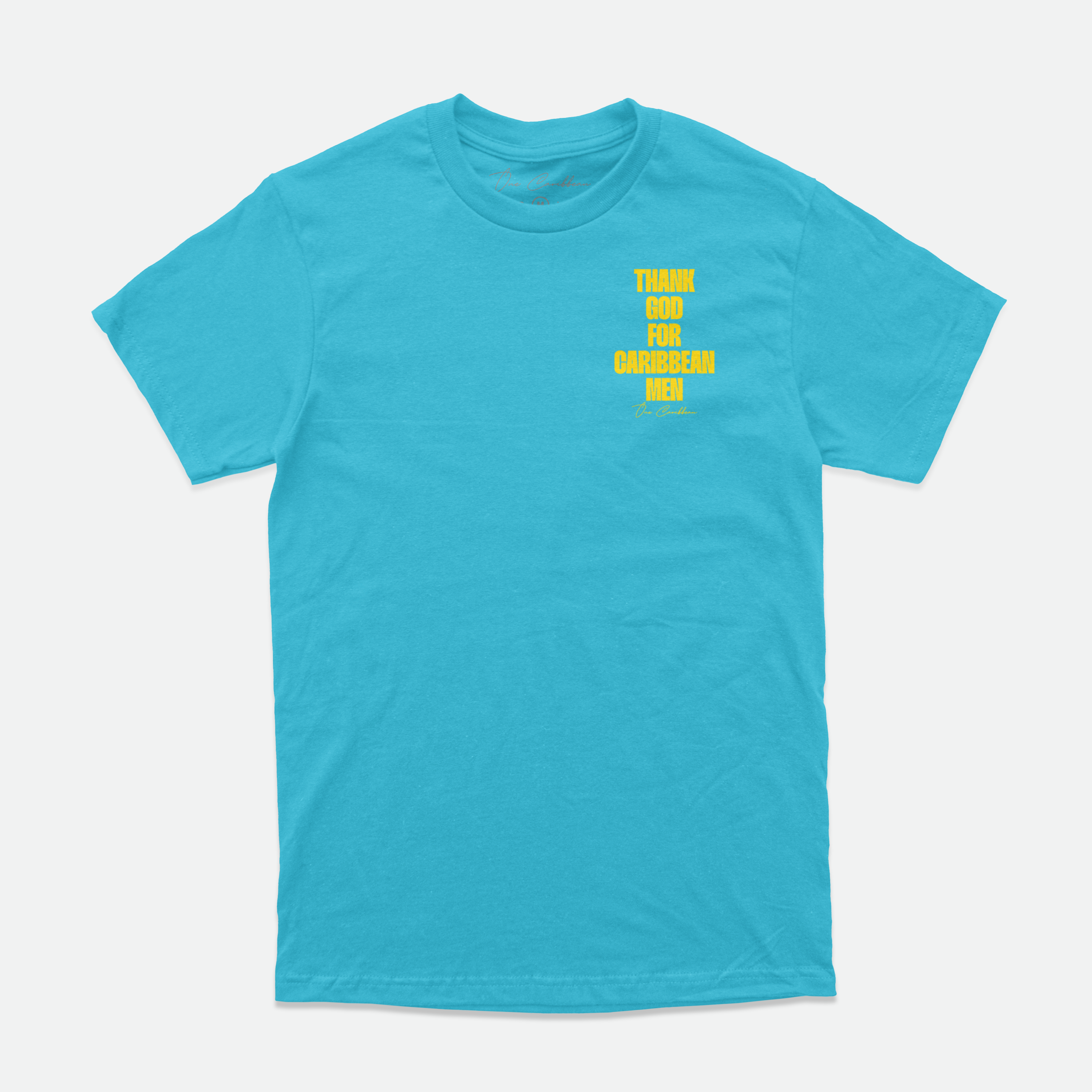 Thankful Tees: Tropical Sky – Thank God for Caribbean Men By OCA