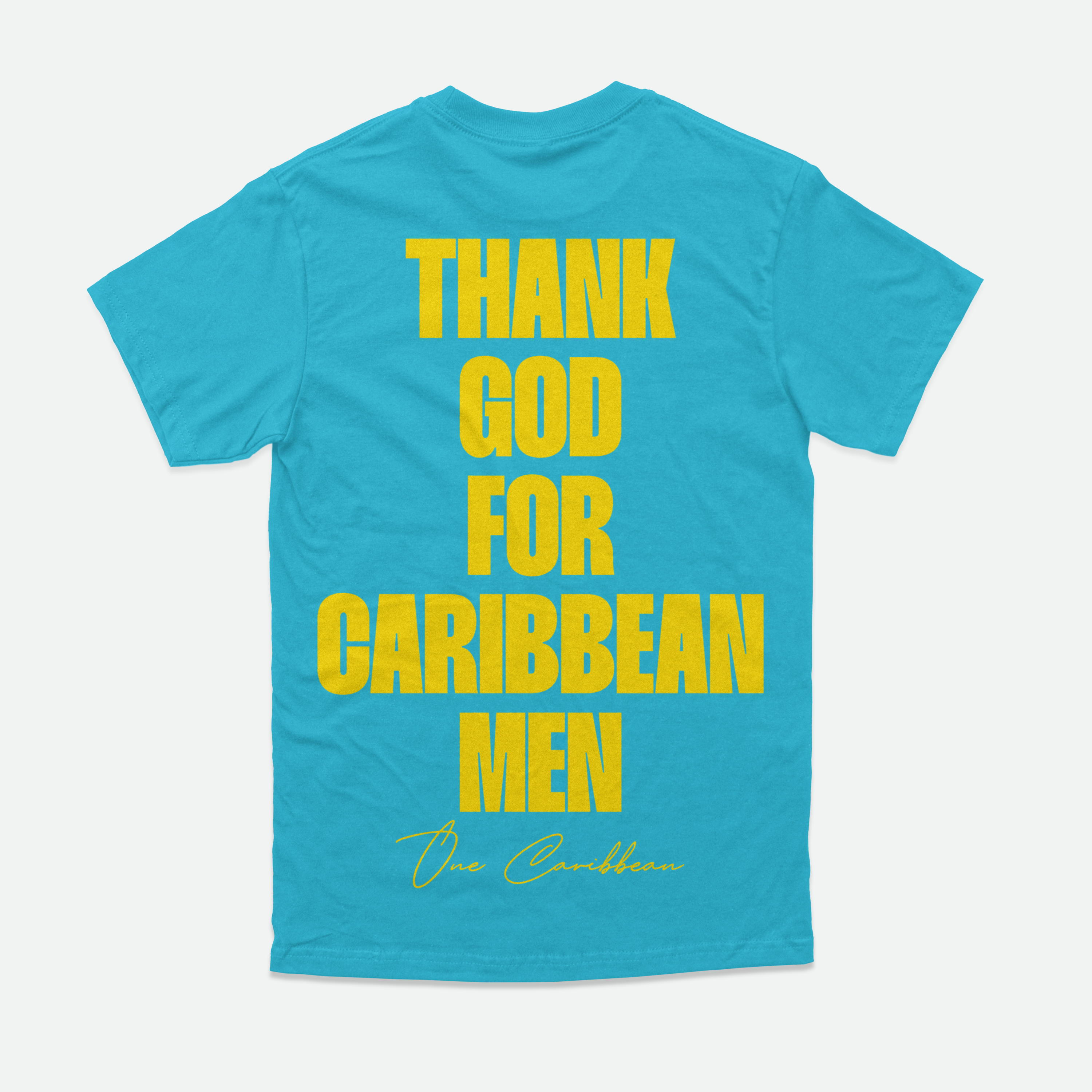 Thankful Tees: Tropical Sky – Thank God for Caribbean Men By OCA