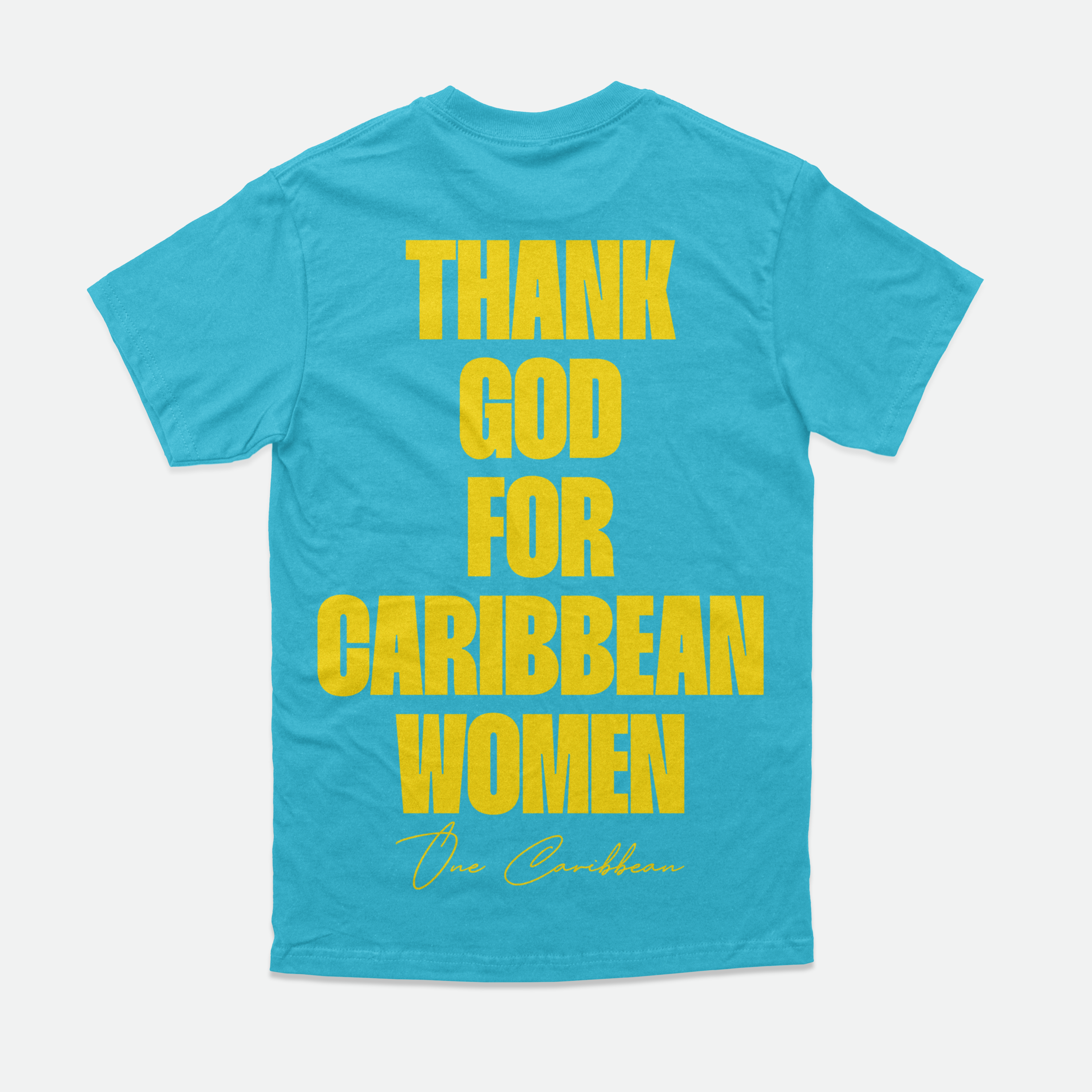 Thankful Tees: Tropical Sky – Thank God for Caribbean Women By OCA