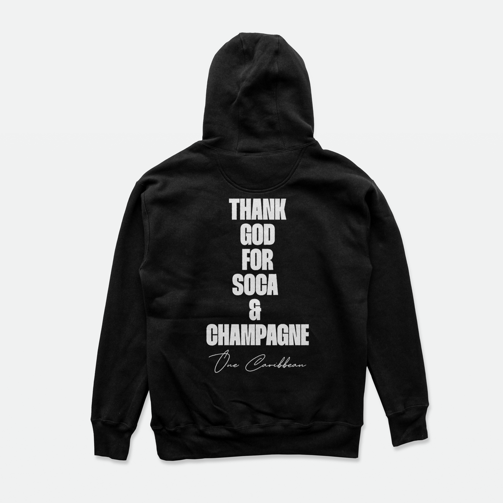 Thankful Tees: Thank God For Soca & Champagne | Custom Collection