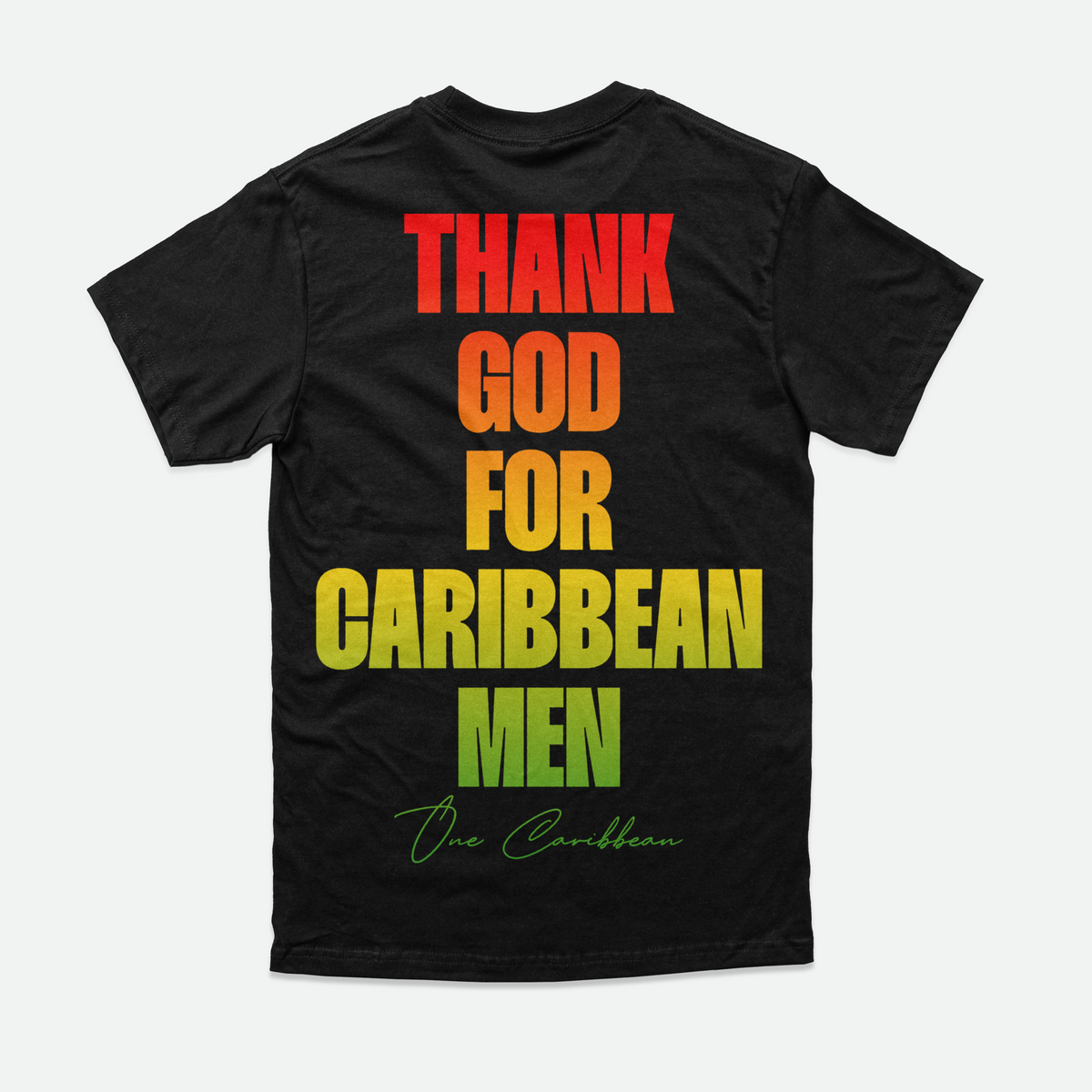 Thank God for Caribbean Men — Tee — Scotch Bonnet