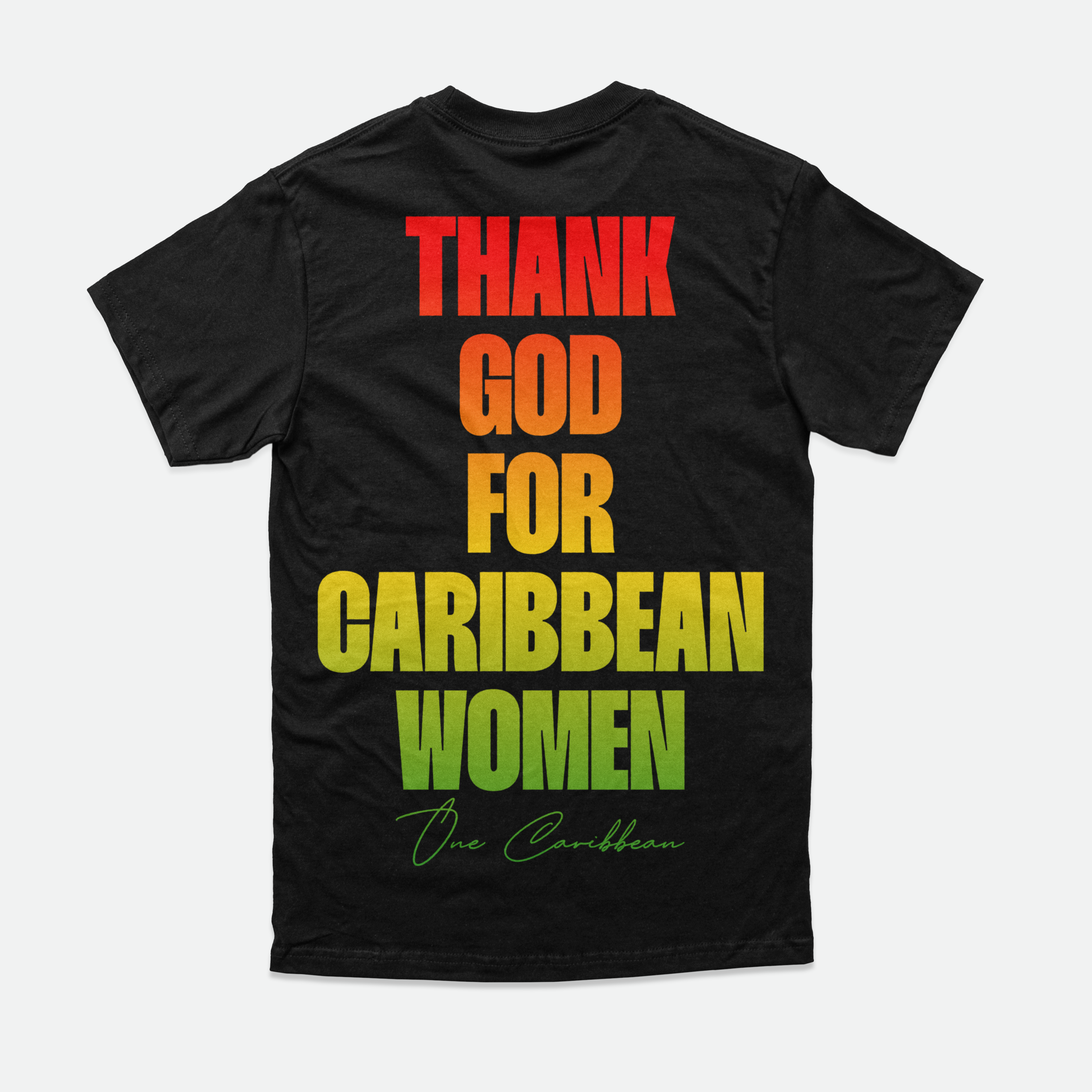 Thank God for Caribbean Women — Tee — Scotch Bonnet