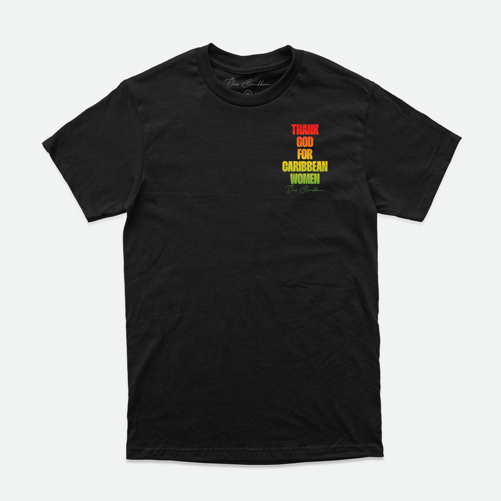 Thank God for Caribbean Women — Tee — Scotch Bonnet