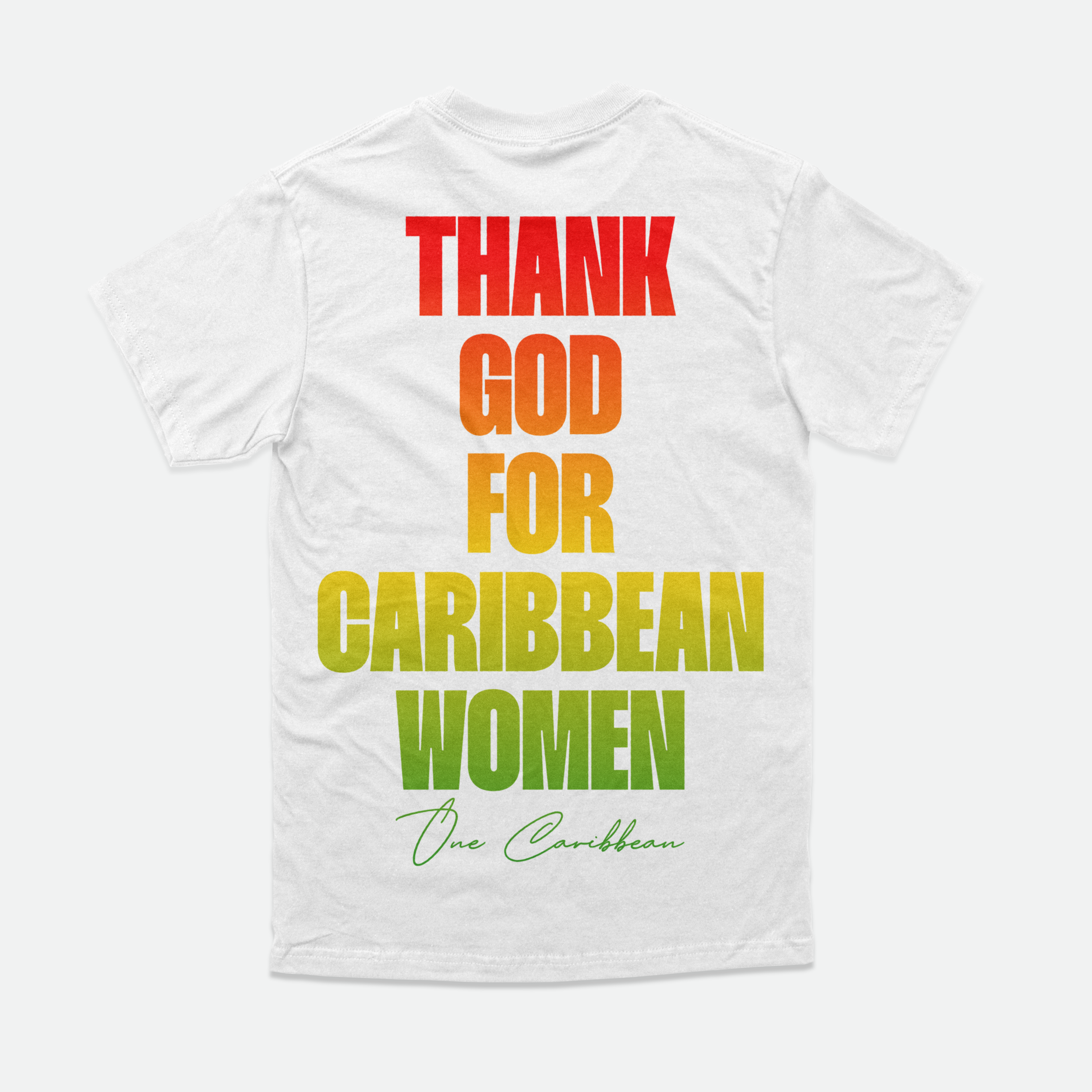 Thank God for Caribbean Women — Tee — Scotch Bonnet