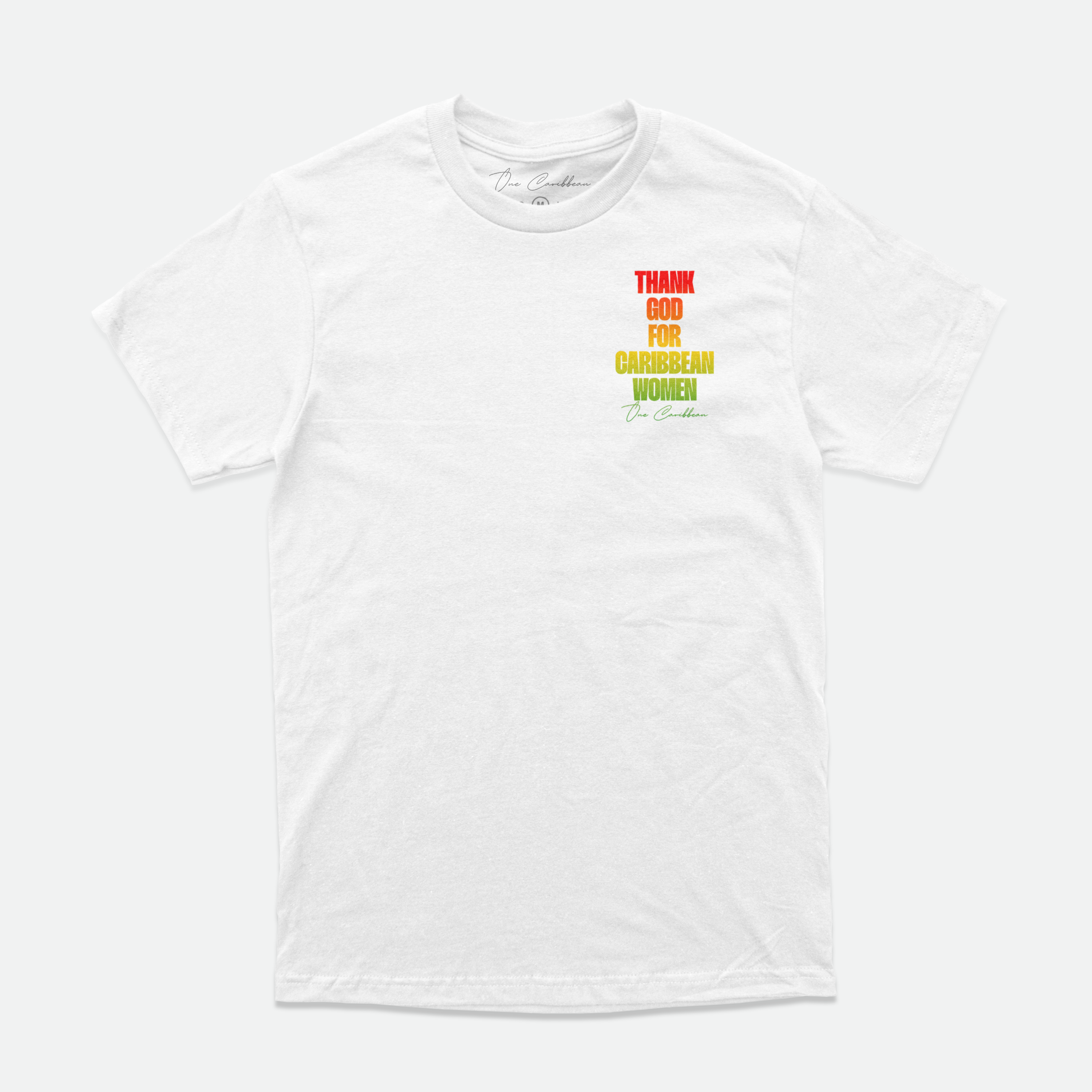 Thank God for Caribbean Women — Tee — Scotch Bonnet