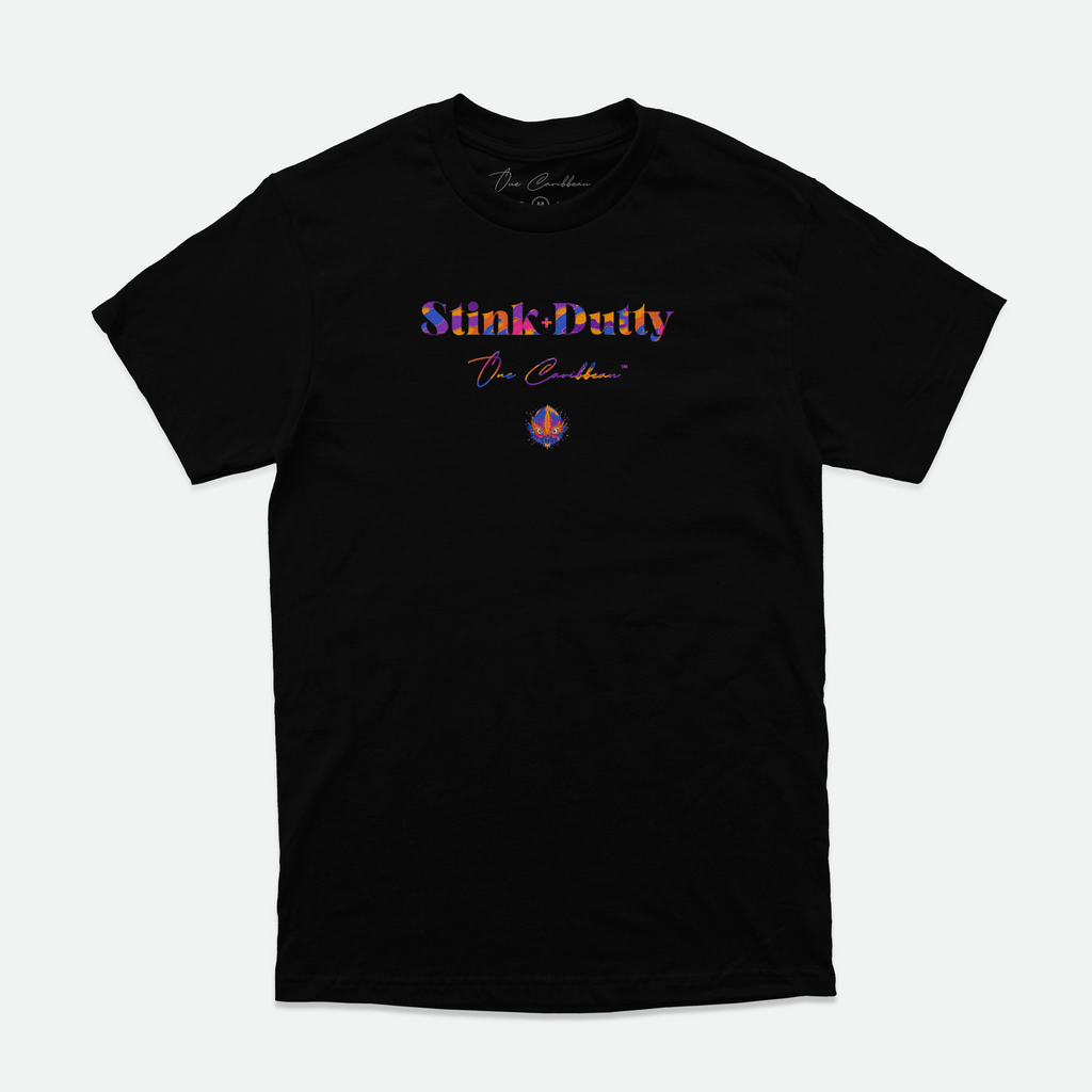 Stink + Dutty x One Caribbean Apparel – Camo Palms Tee